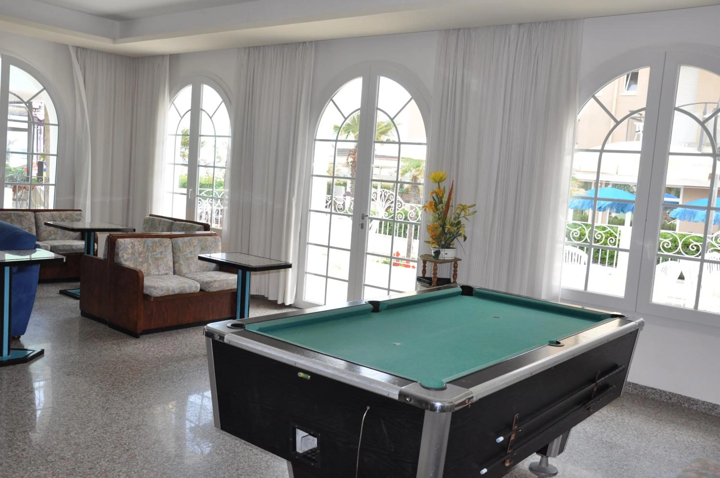 Billiard in Hotel Rosa Maria Elite