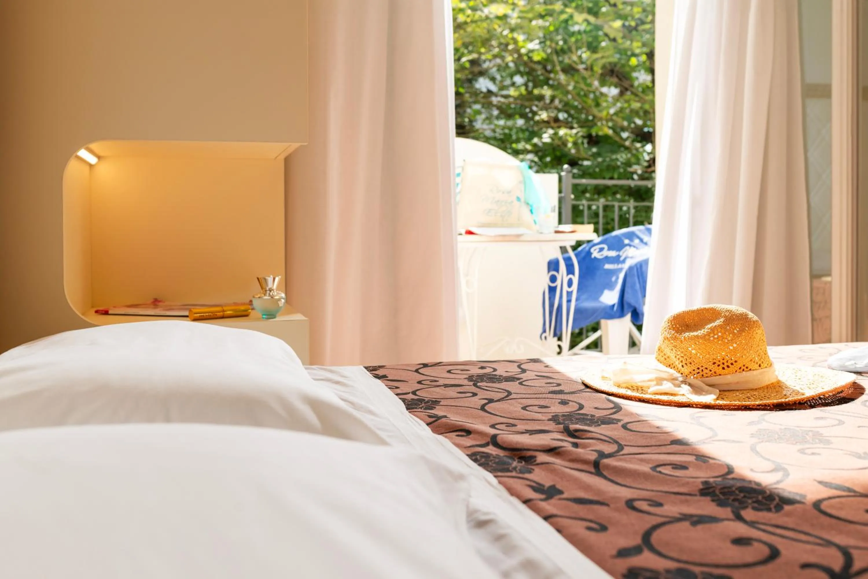 Bed in Hotel Rosa Maria Elite