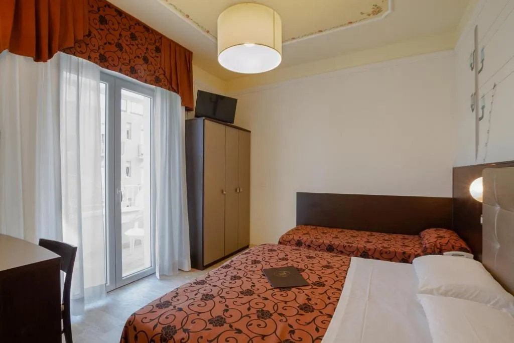 Bed in Hotel Rosa Maria Elite