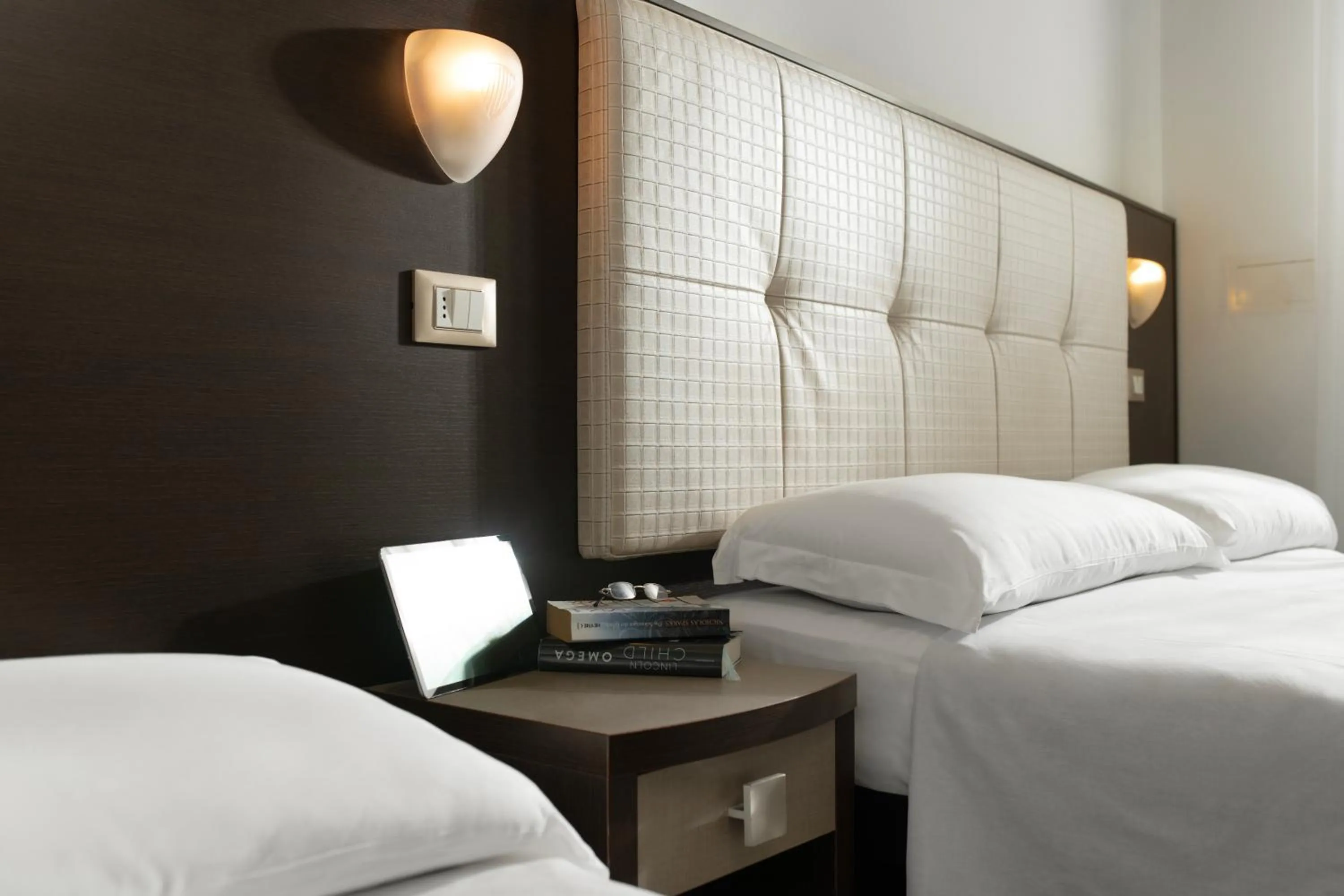 Bed in Hotel Rosa Maria Elite