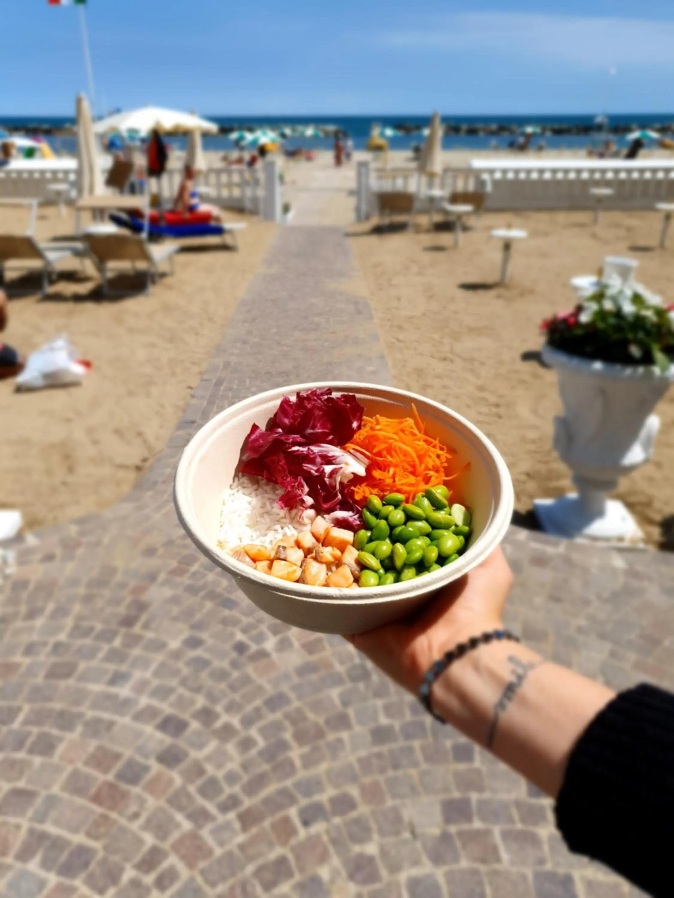 Beach in Hotel Rosa Maria Elite