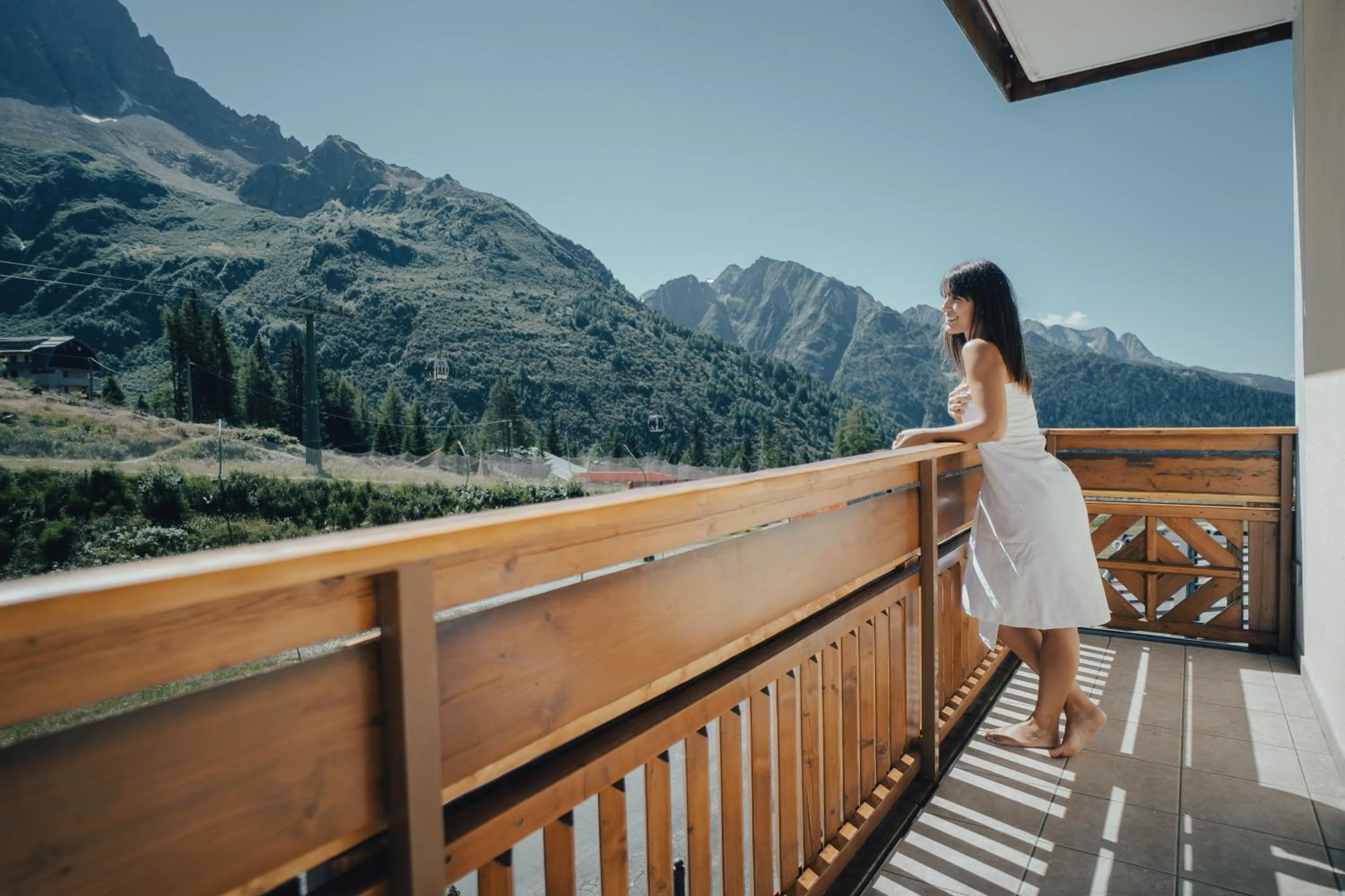 Mountain view in Hotel Bezzi