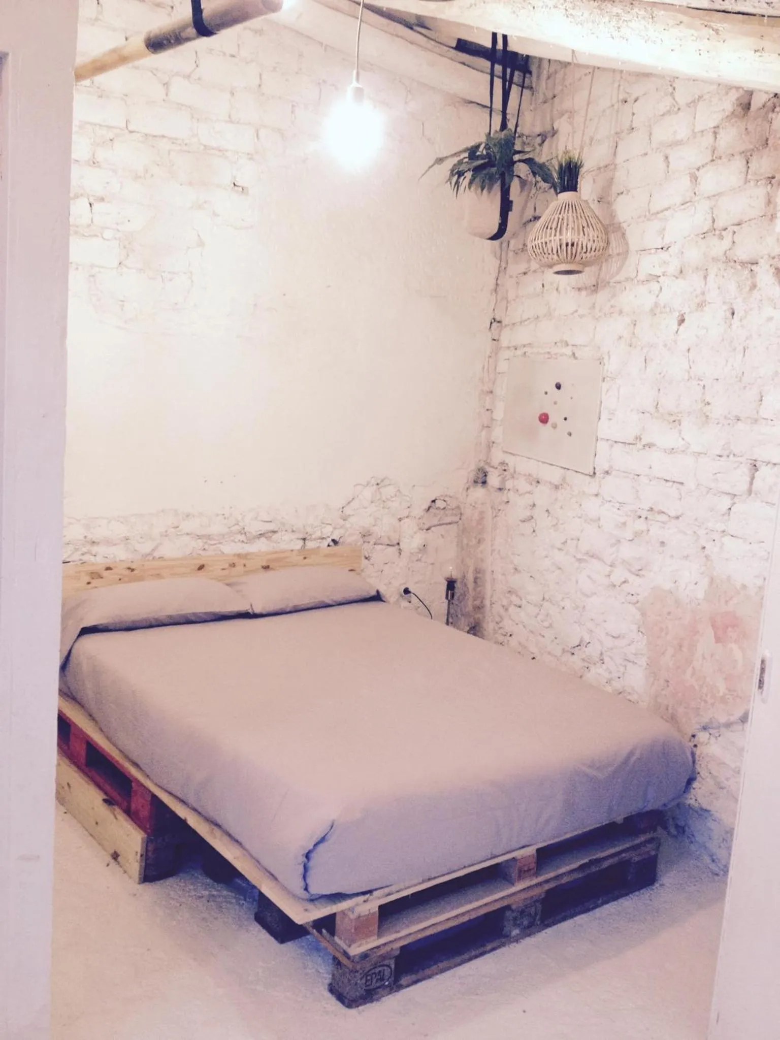 Bed in Apartments San Ignacio de Loyola