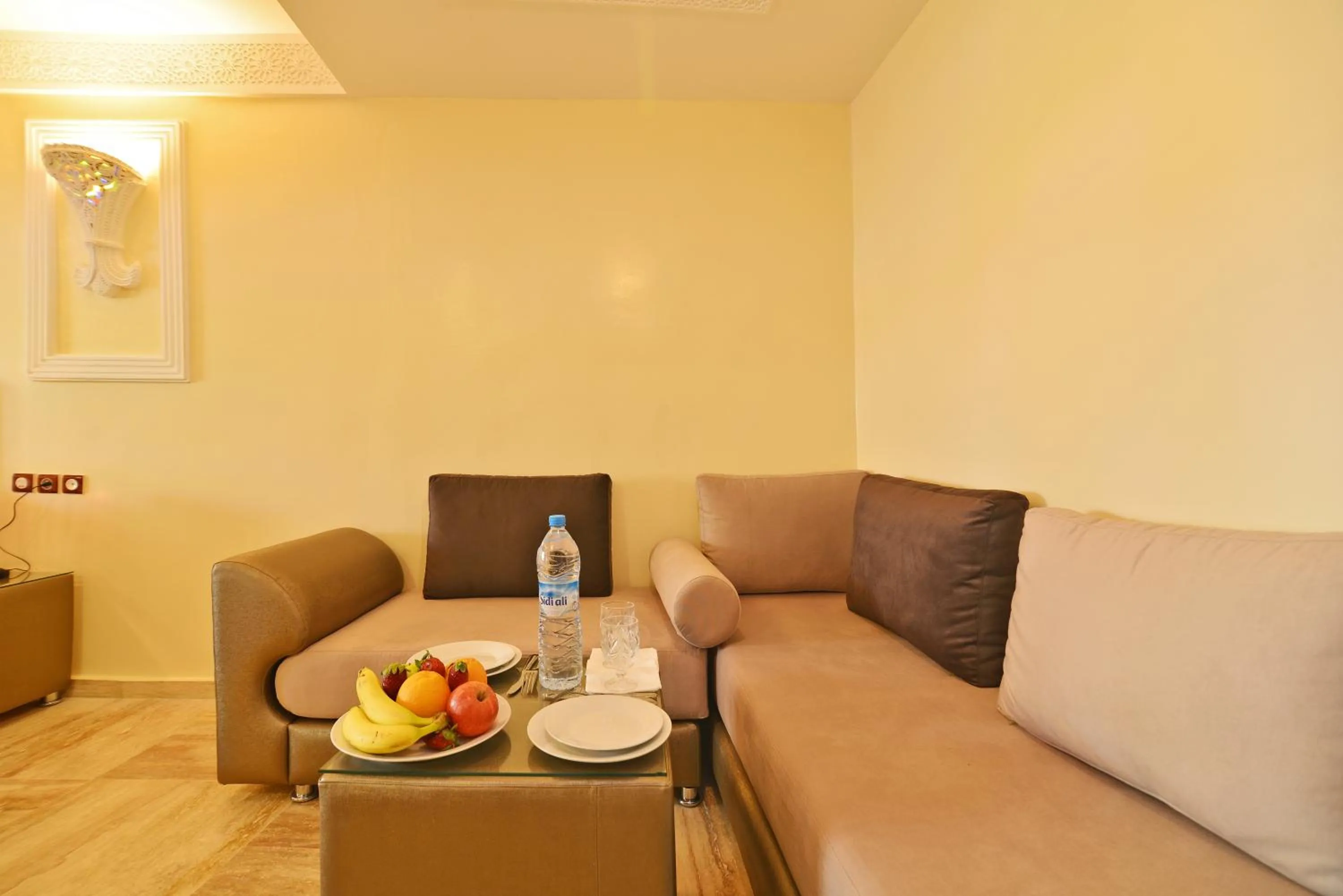 Seating area in Hôtel BLUE SKY