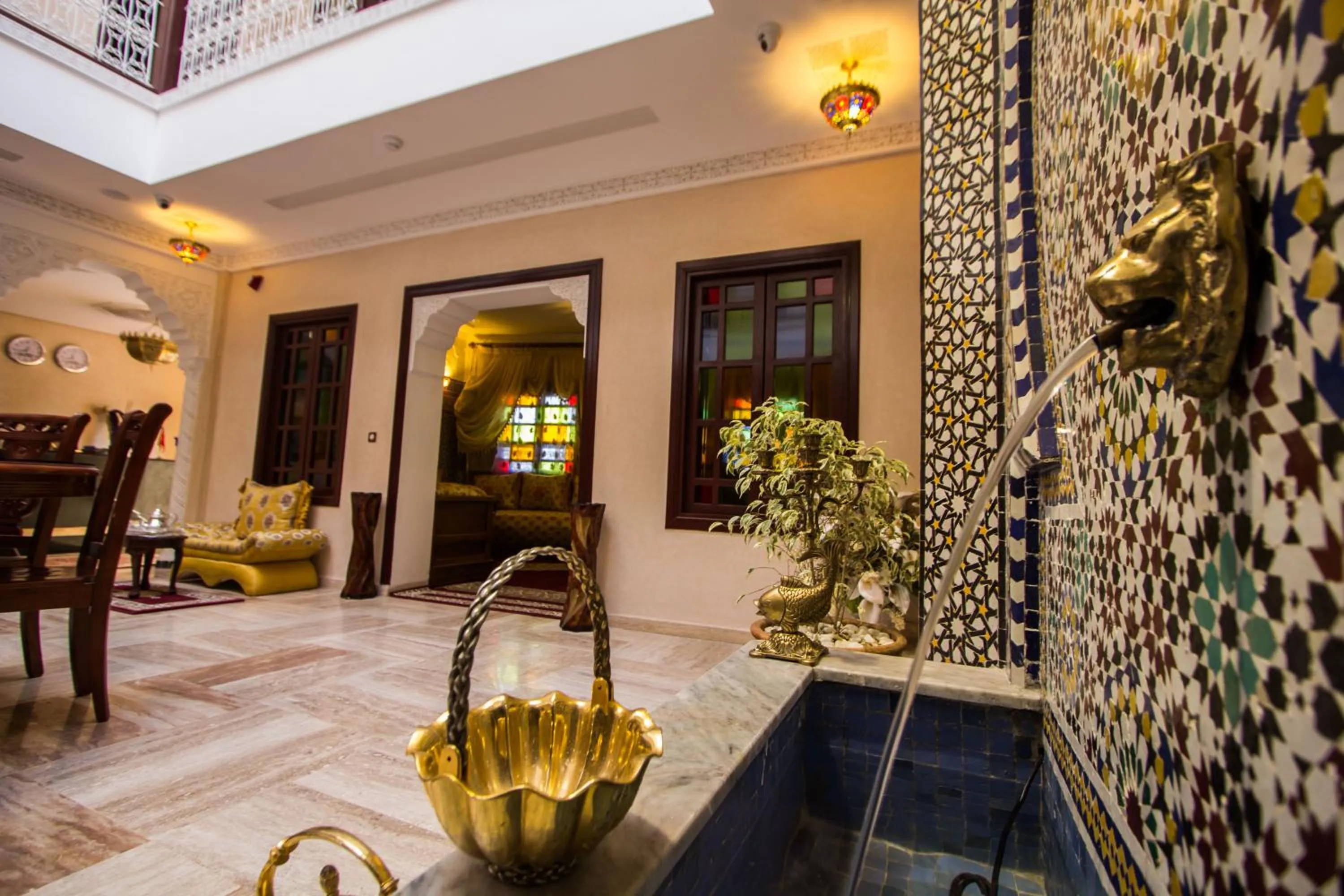 Decorative detail in Hôtel BLUE SKY