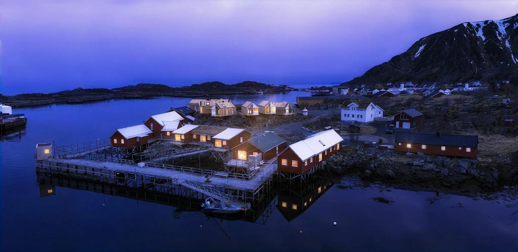 Spring in Hattvika Lodge