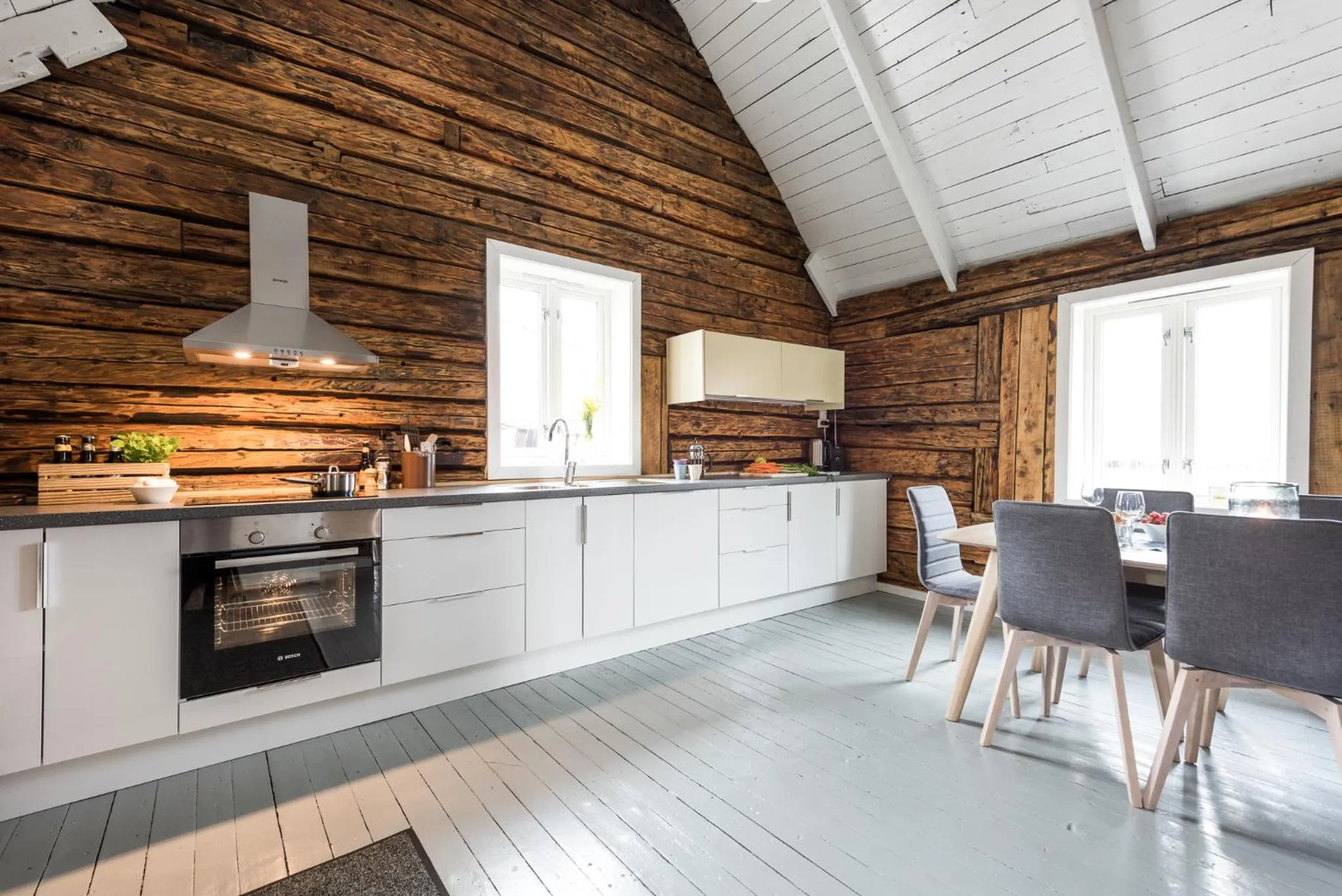 Day in Hattvika Lodge