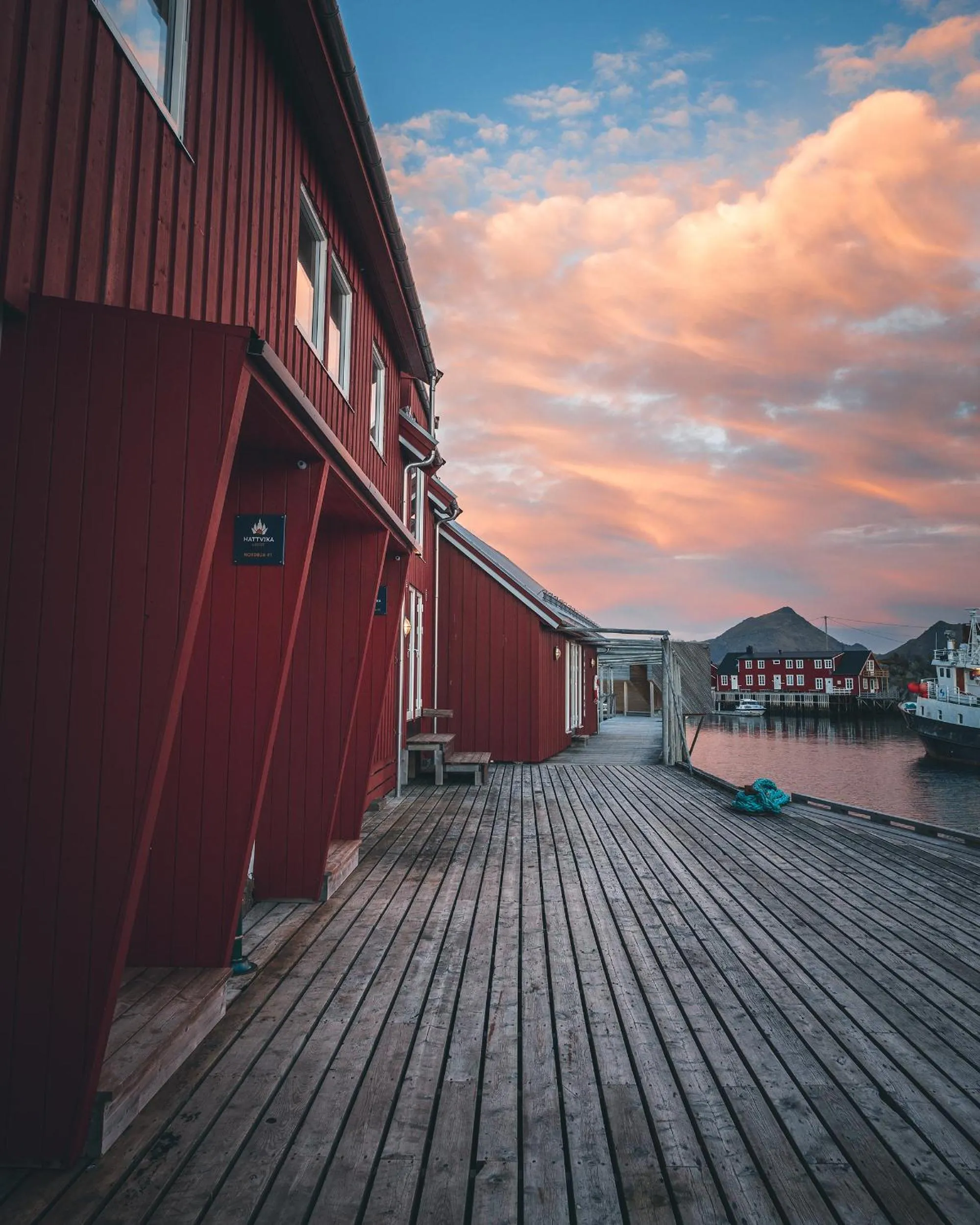 Property building in Hattvika Lodge