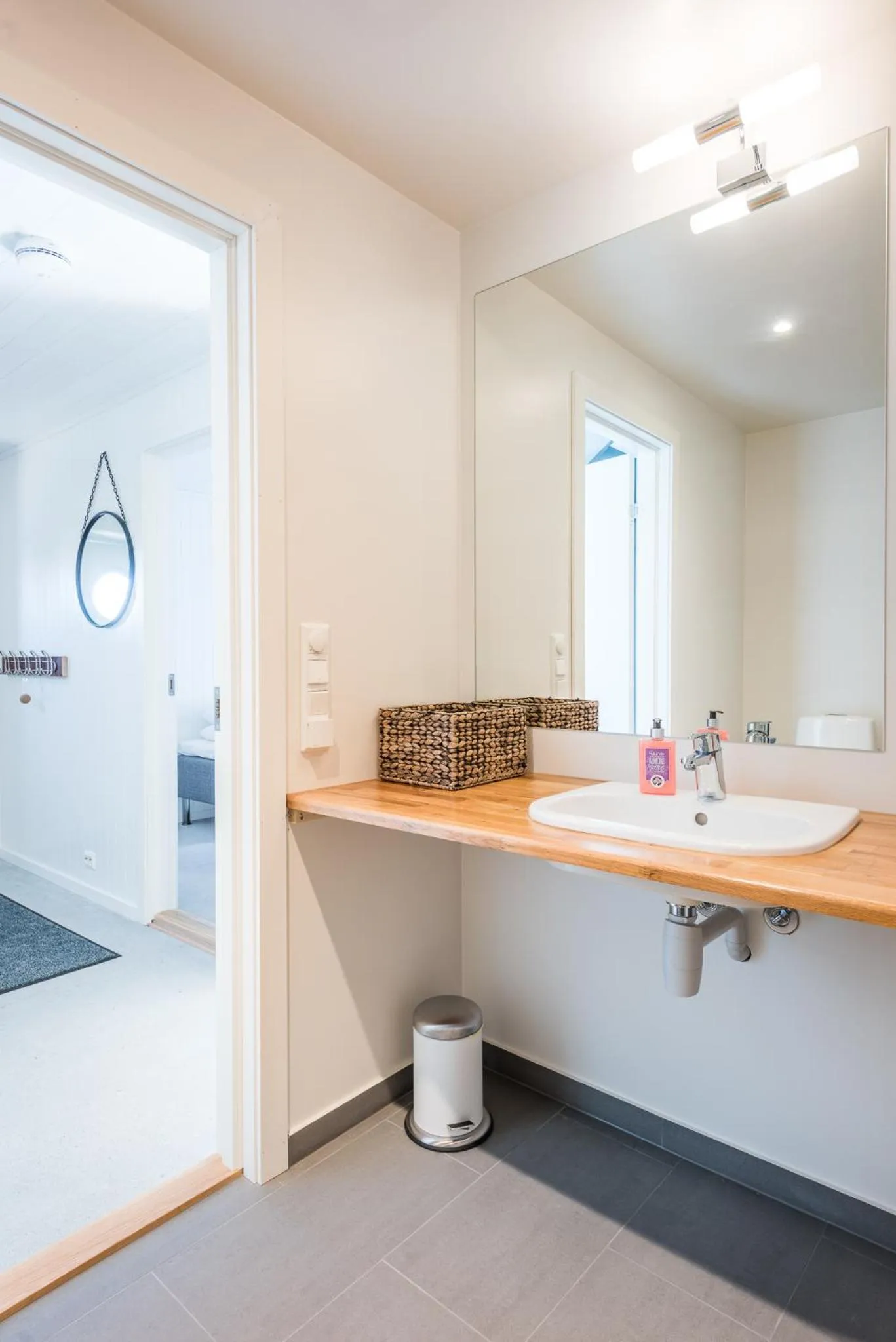 Bathroom in Hattvika Lodge