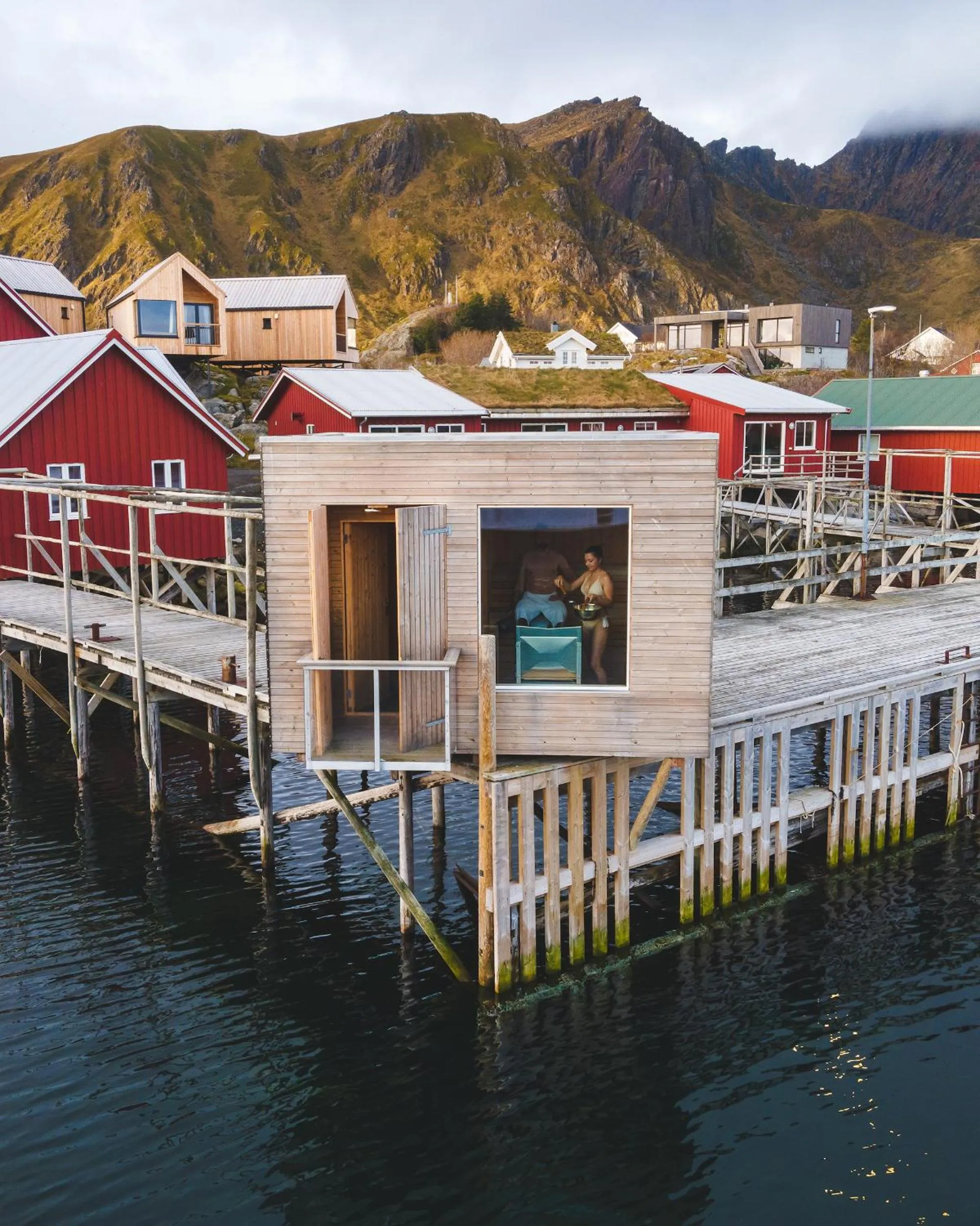 Day in Hattvika Lodge