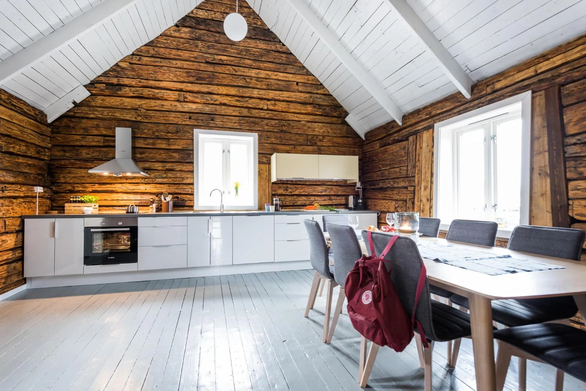 Day in Hattvika Lodge