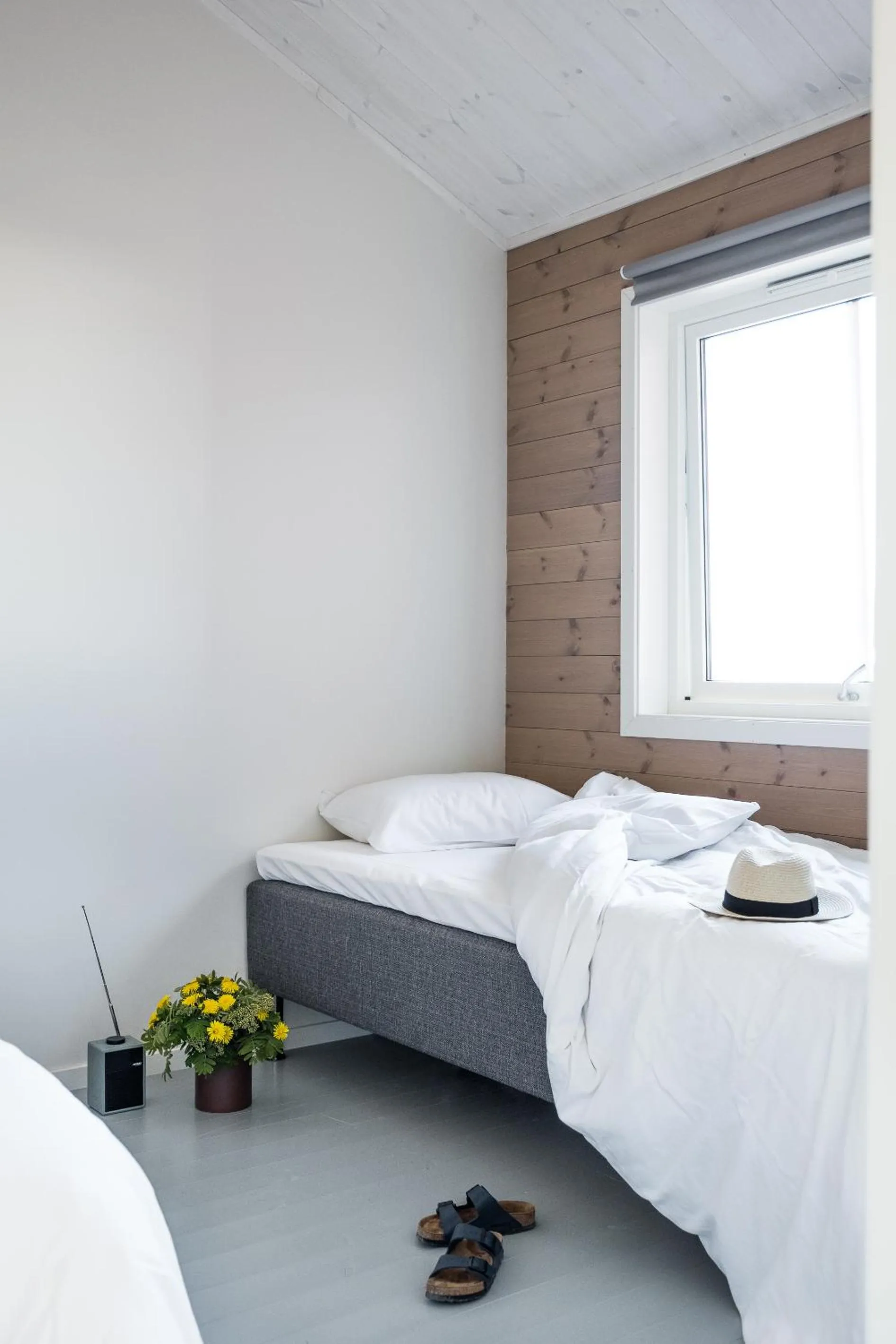 Bedroom, Bed in Hattvika Lodge