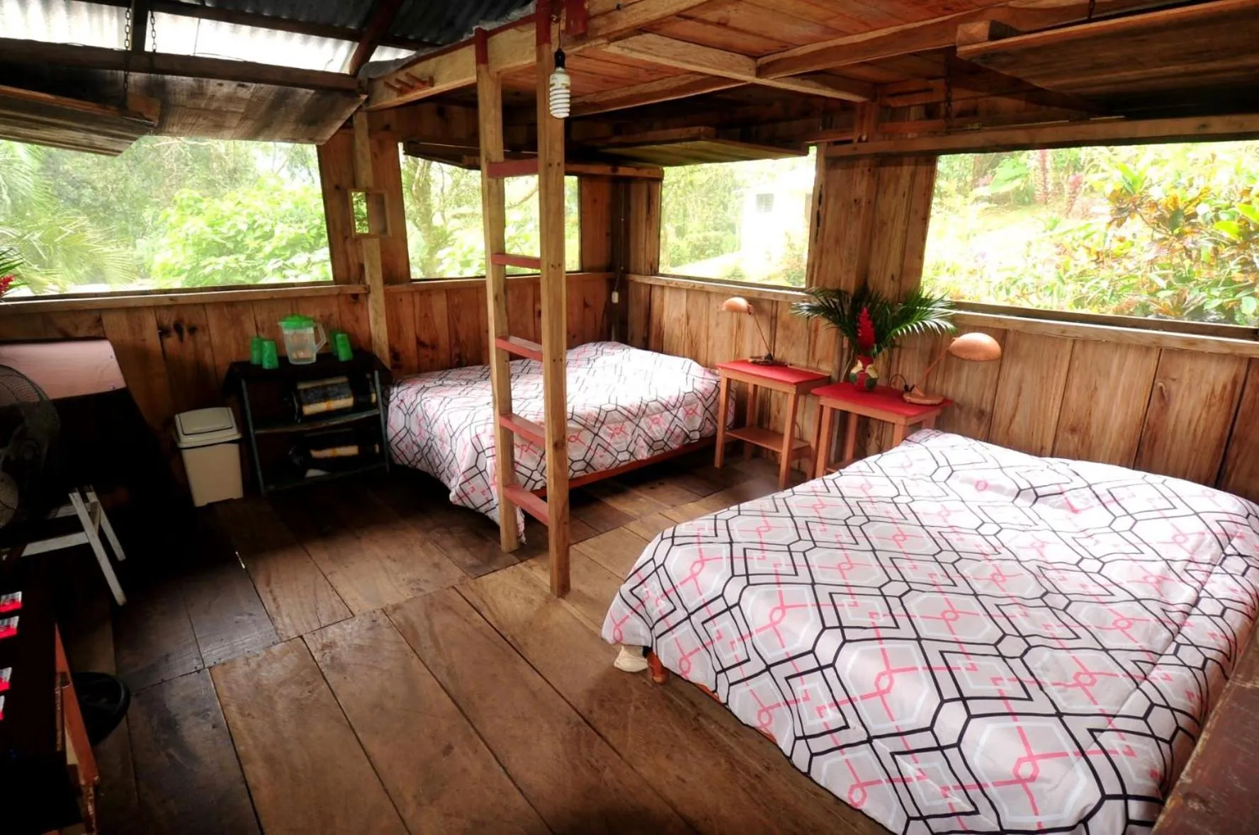 Bed in Cabañas Ecobiosfera