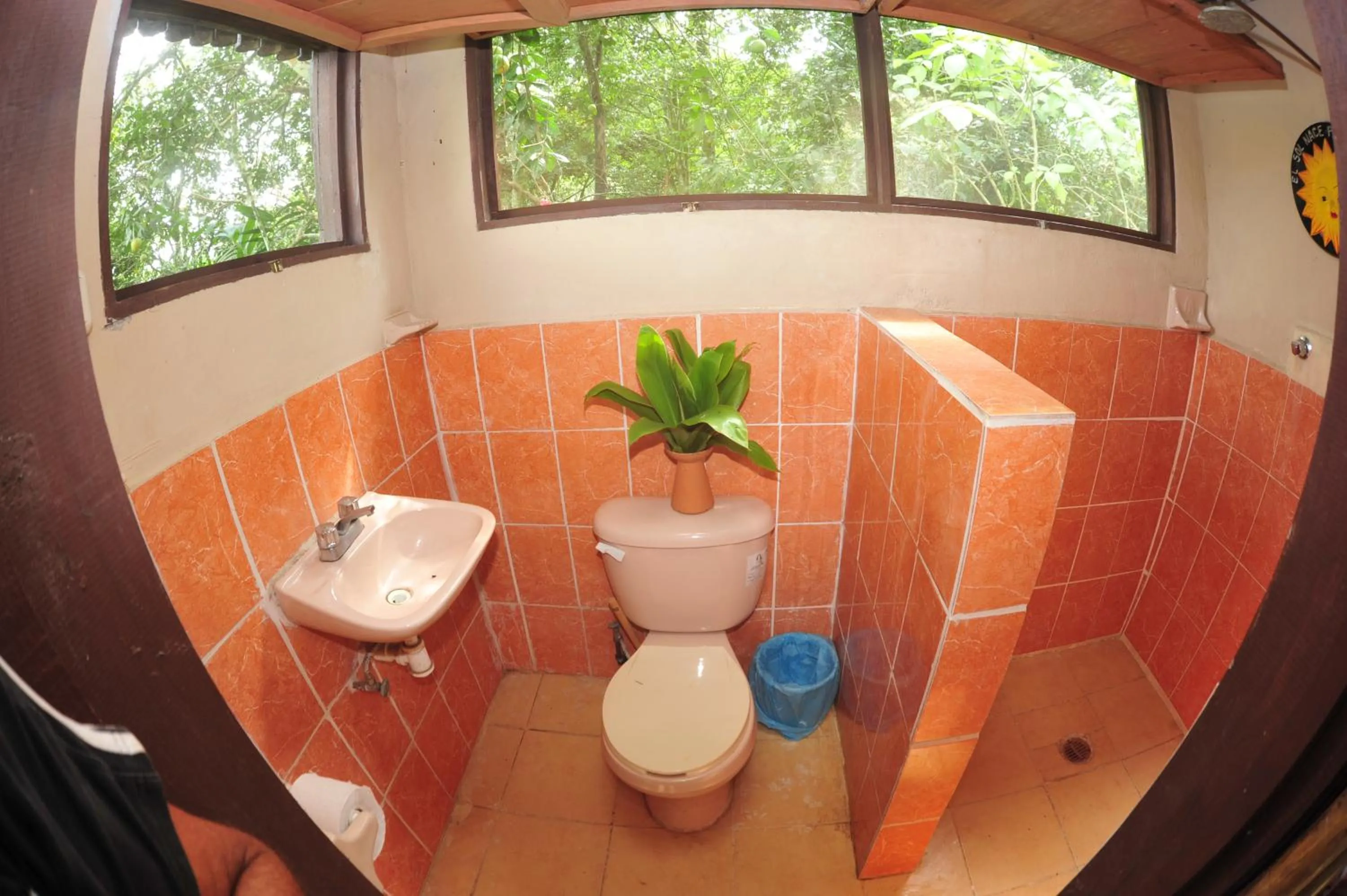 Bathroom in Cabañas Ecobiosfera