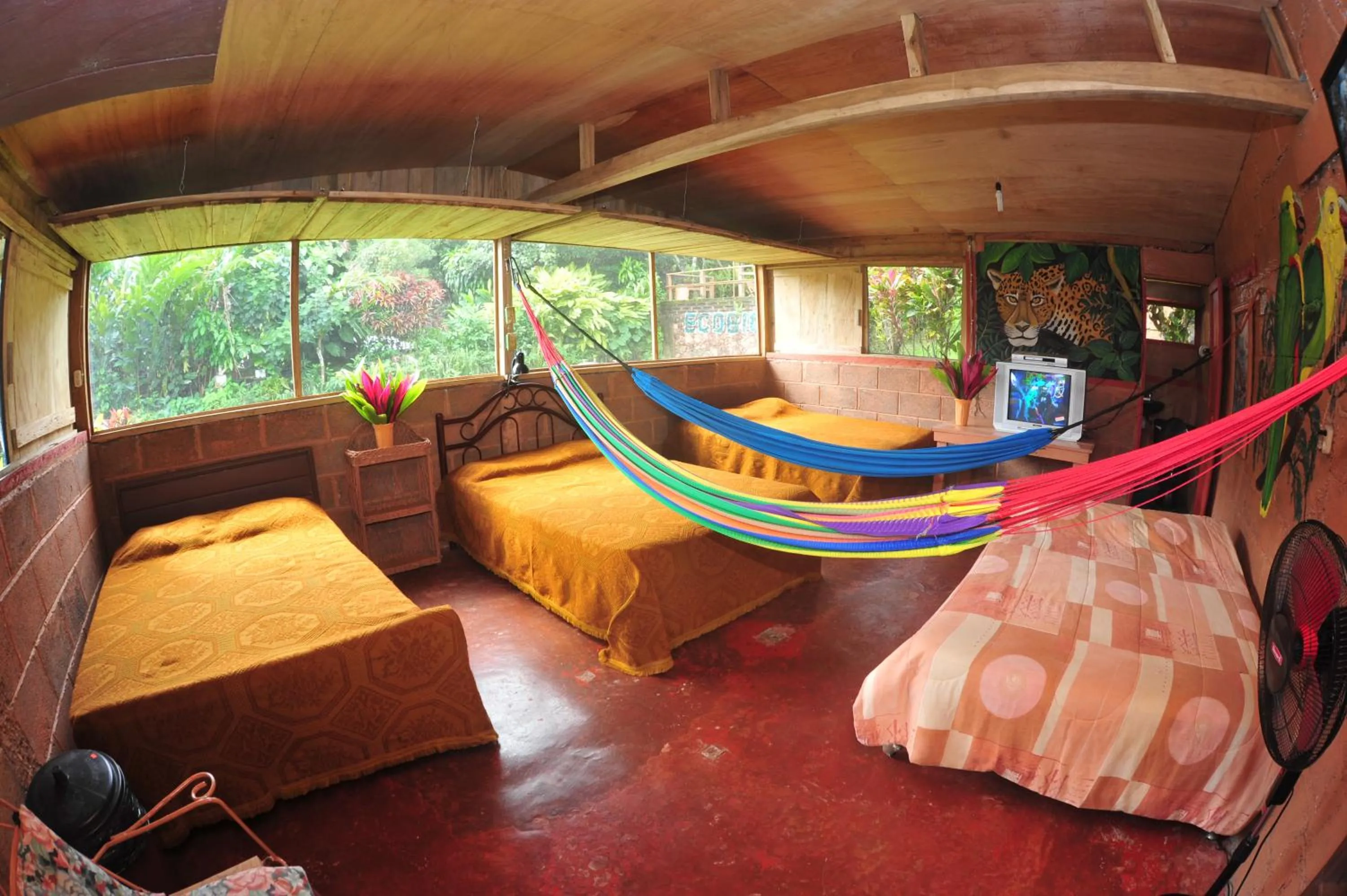 Photo of the whole room in Cabañas Ecobiosfera