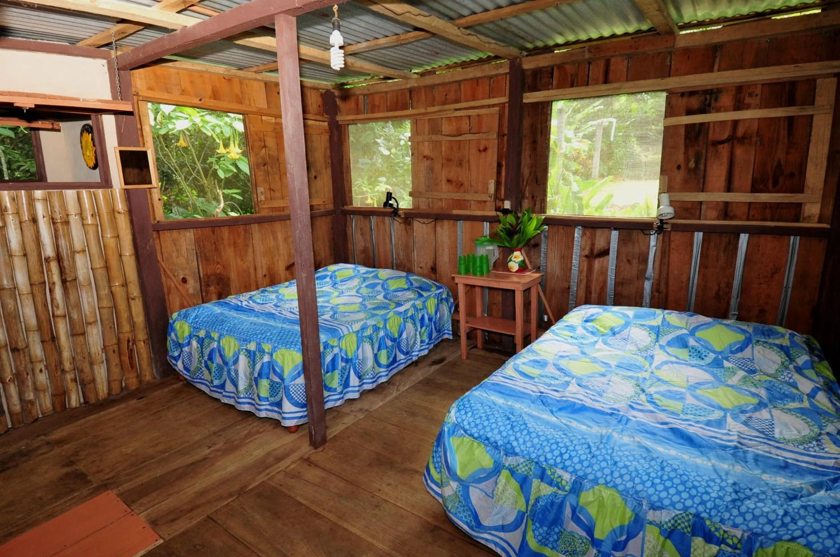 Bed in Cabañas Ecobiosfera