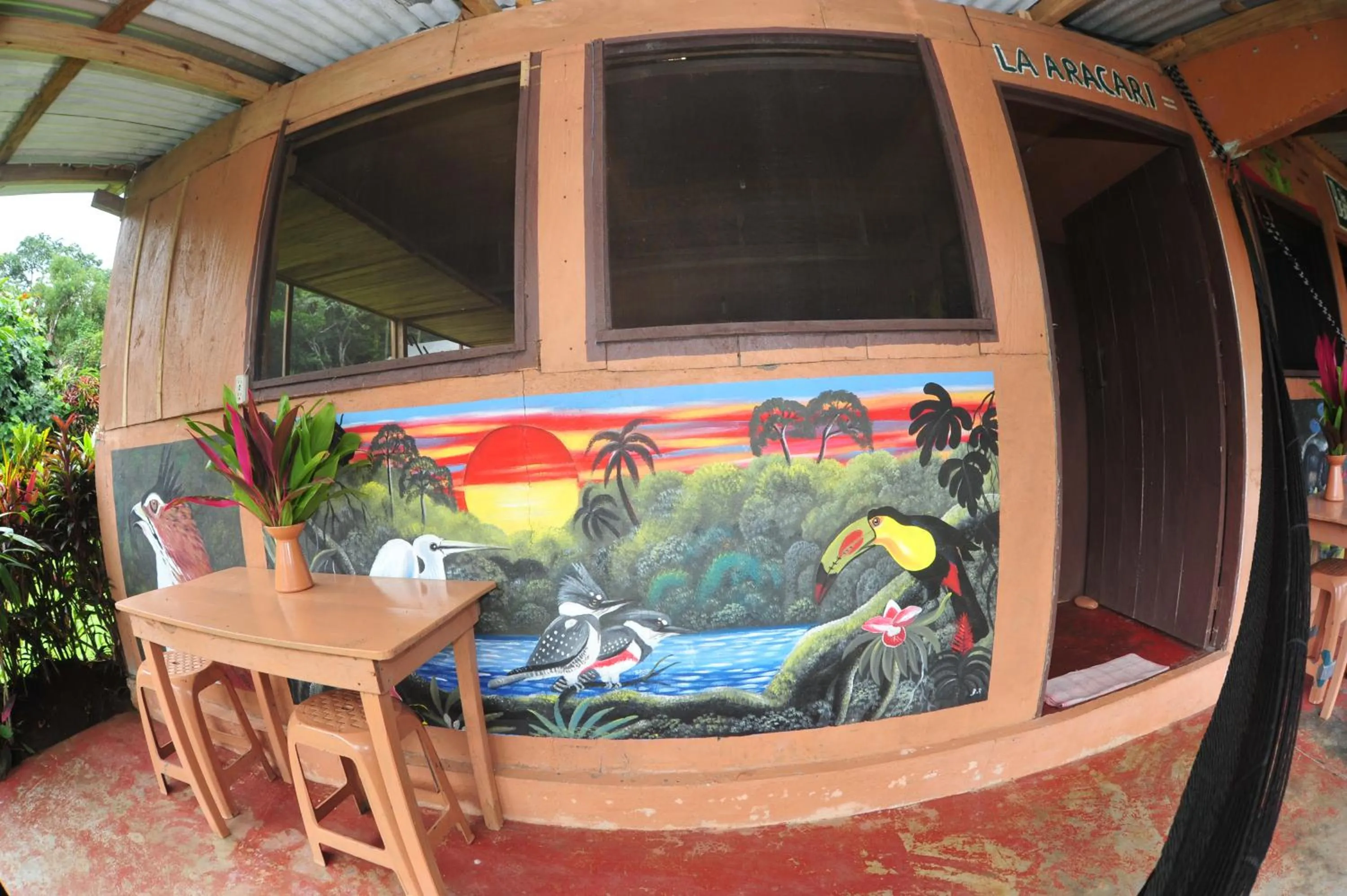 Photo of the whole room in Cabañas Ecobiosfera