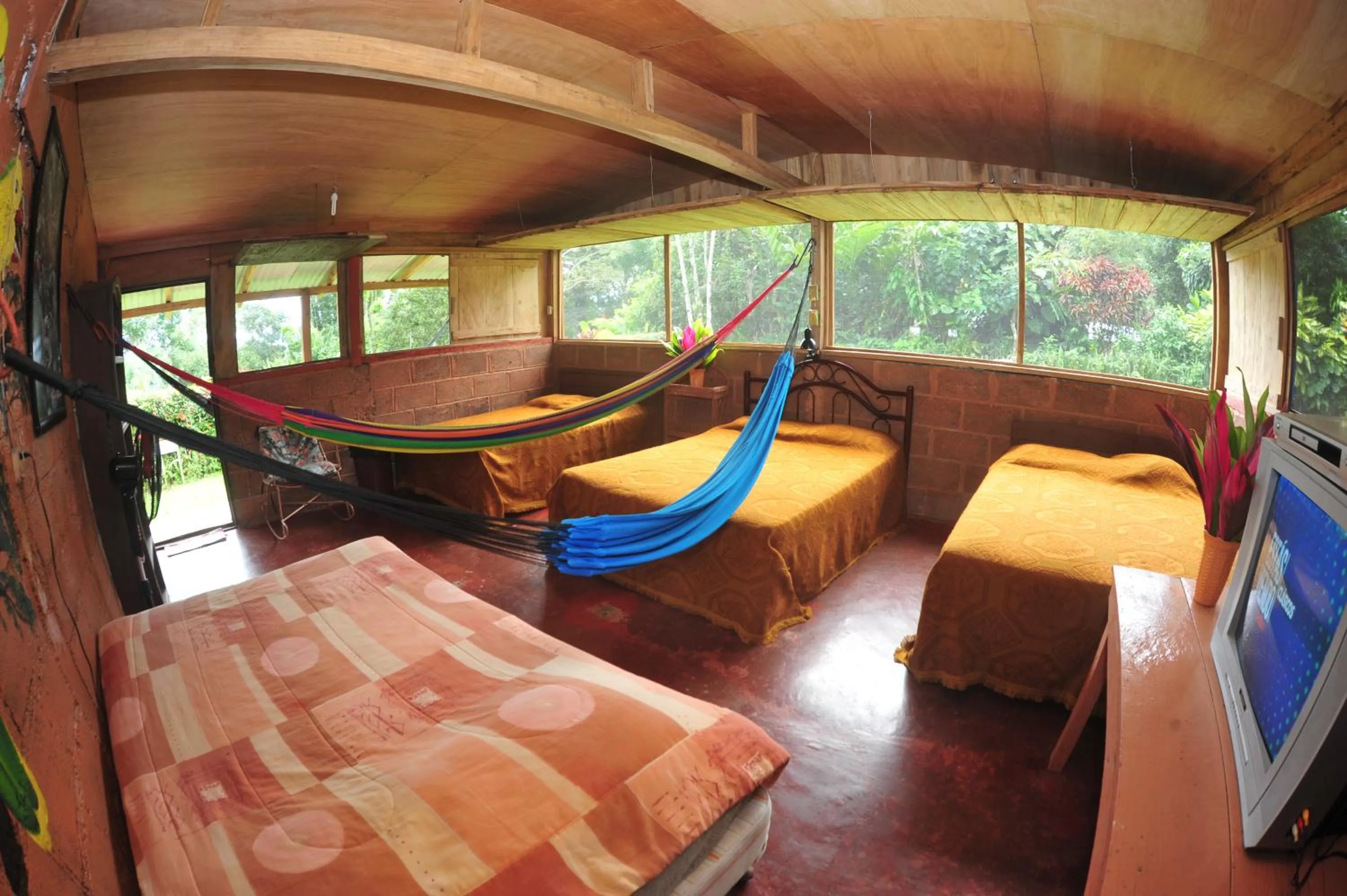 Bedroom, Bed in Cabañas Ecobiosfera