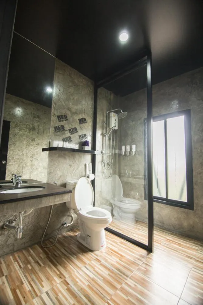 Bathroom in Bed Loft Cafe