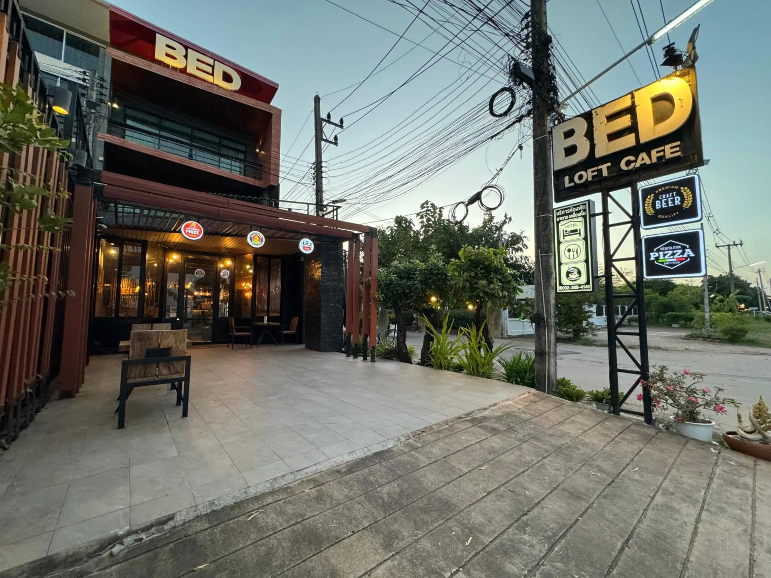 Property building in Bed Loft Cafe