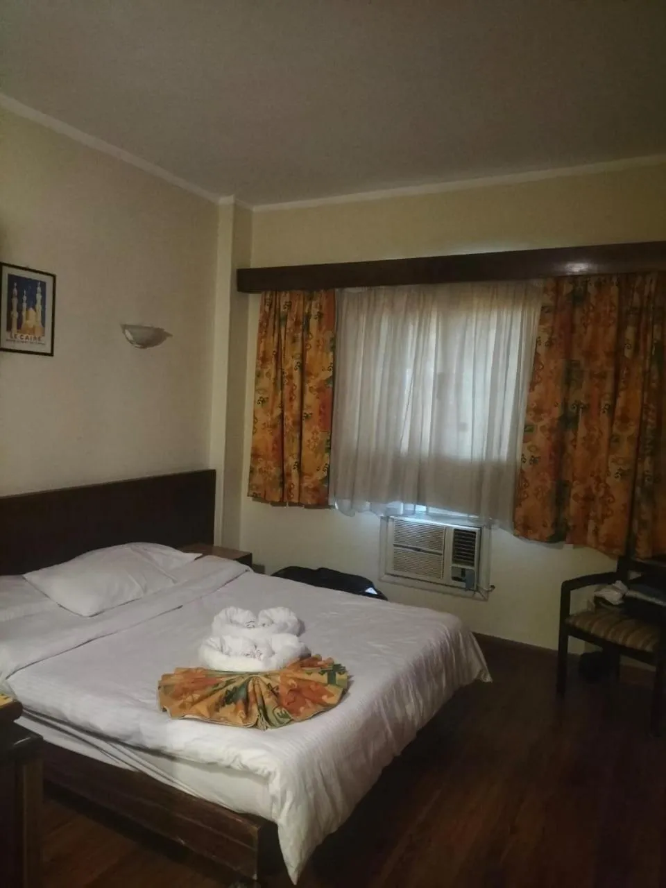 Bed in King Hotel Cairo