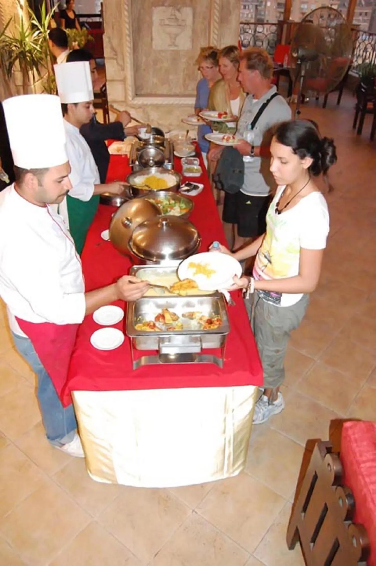 Staff in King Hotel Cairo