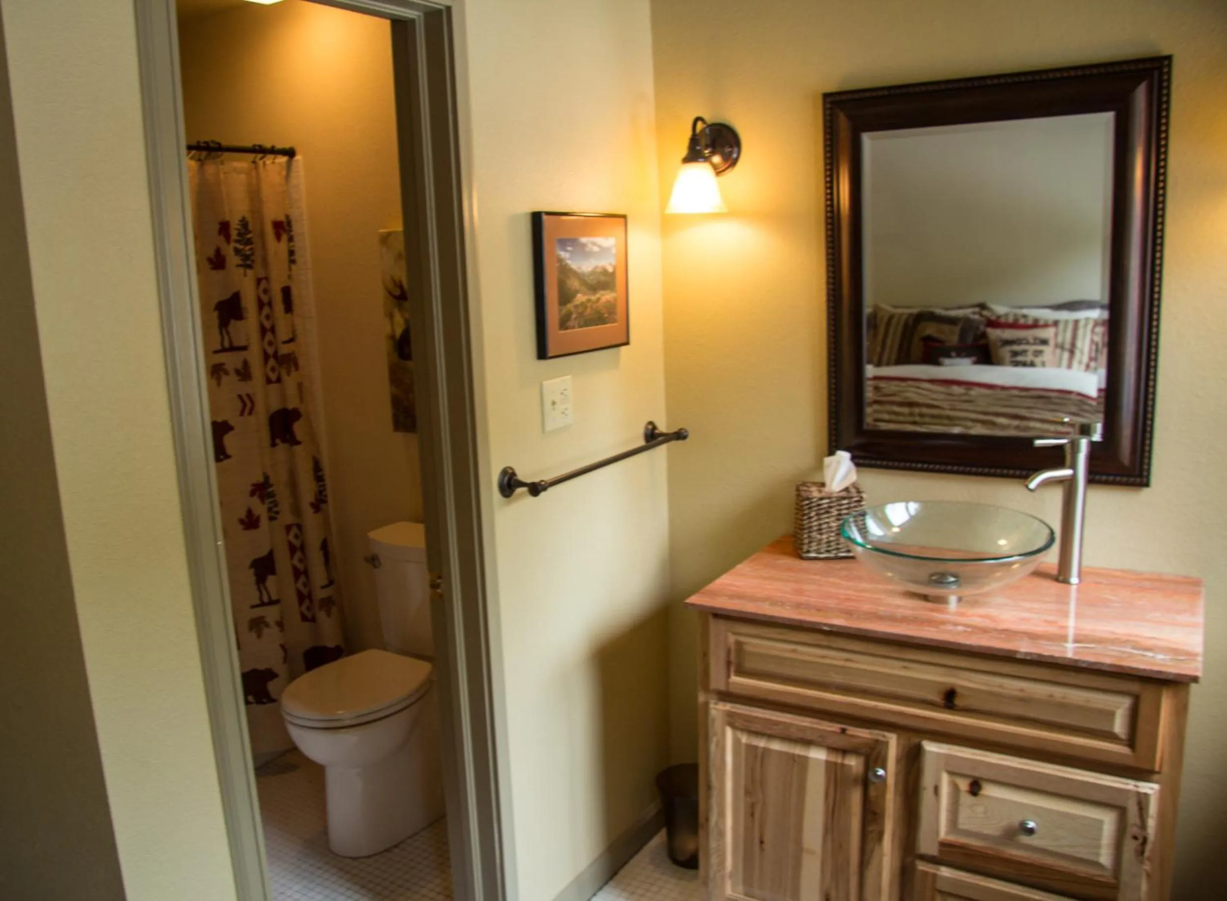 Shower in The Silver Lake Lodge - Adults Only