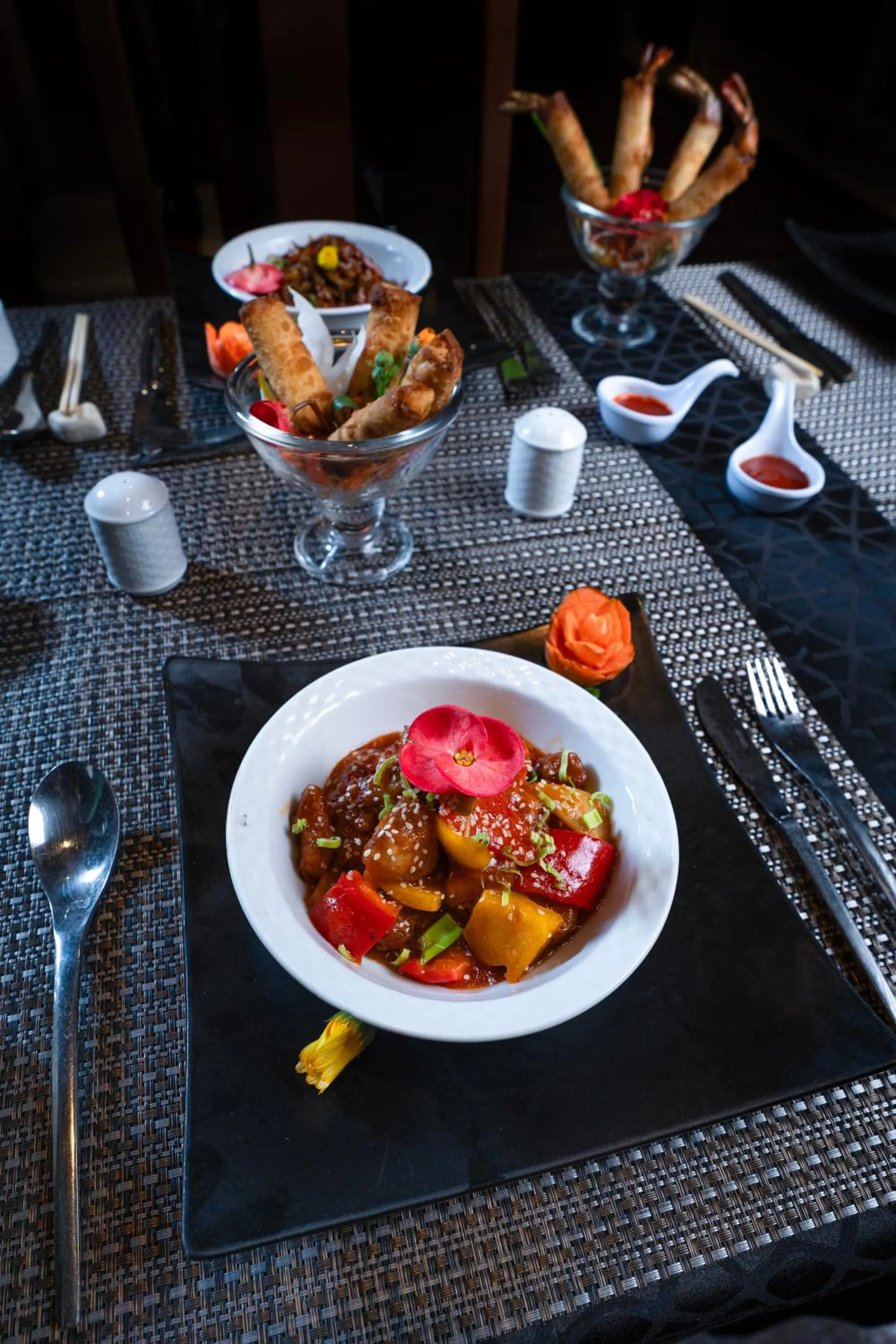 Food in Jolie Ville Hotel & Spa Kings Island Luxor