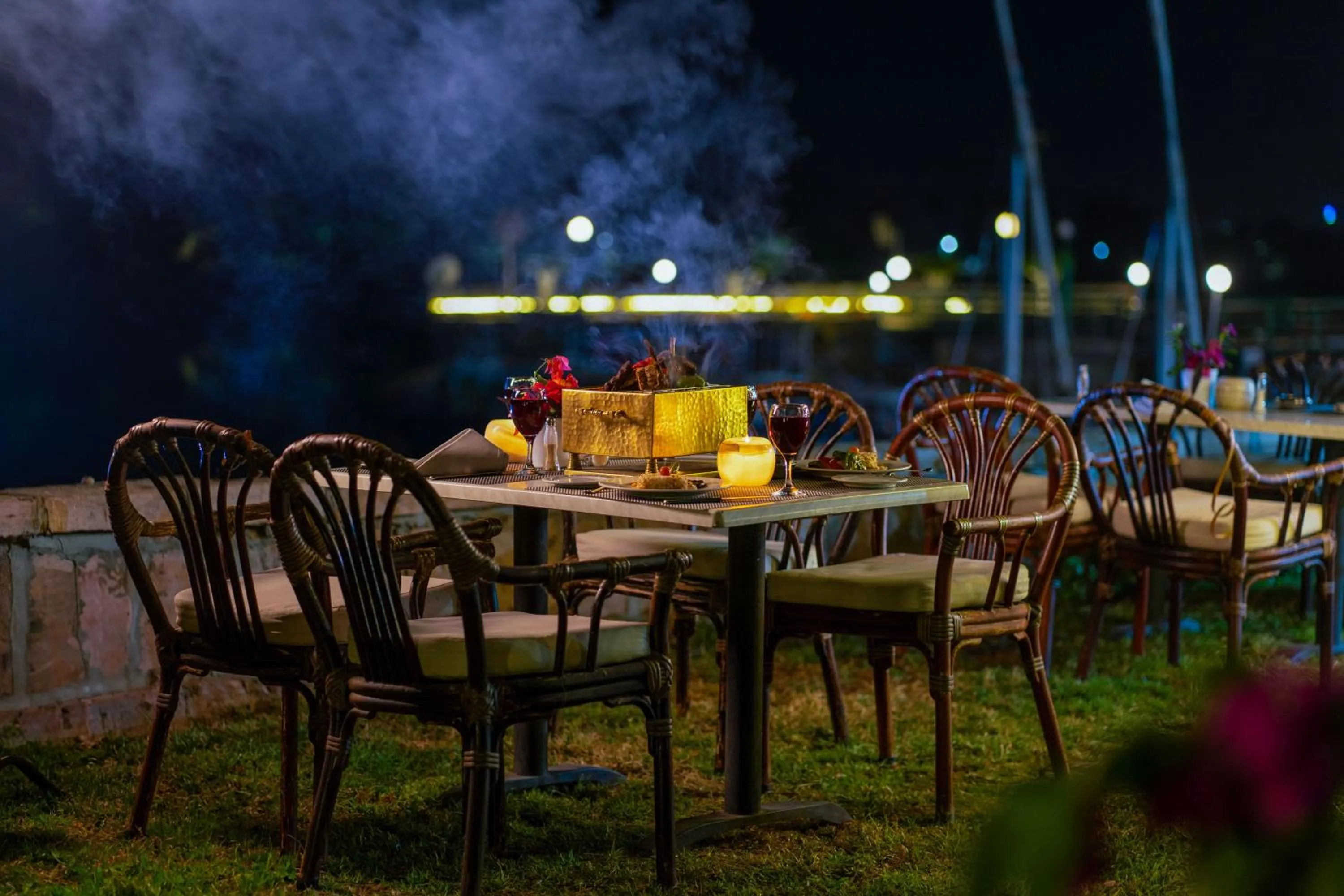 Restaurant/places to eat in Jolie Ville Hotel & Spa Kings Island Luxor