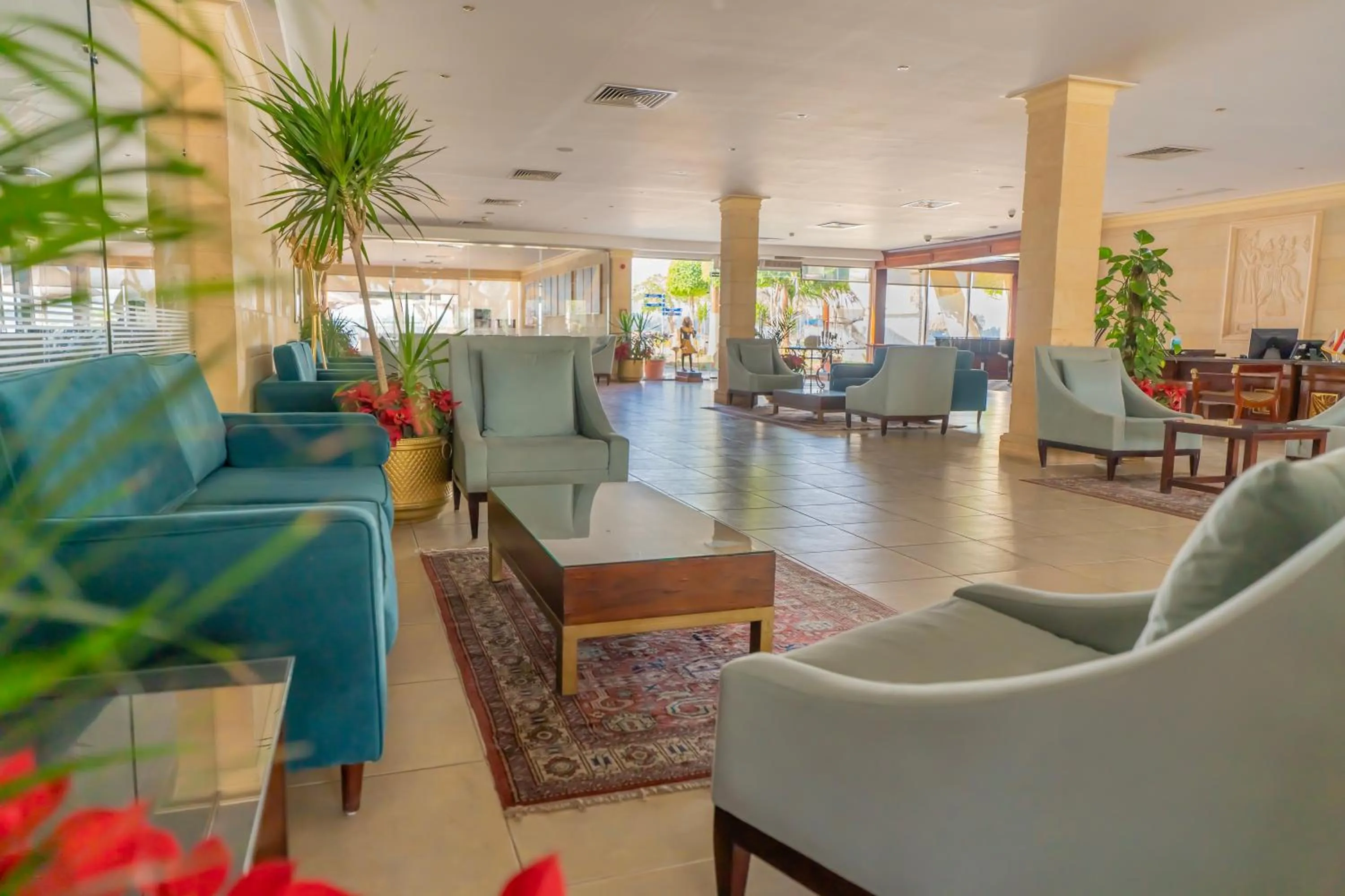 Lobby or reception in Jolie Ville Hotel & Spa Kings Island Luxor