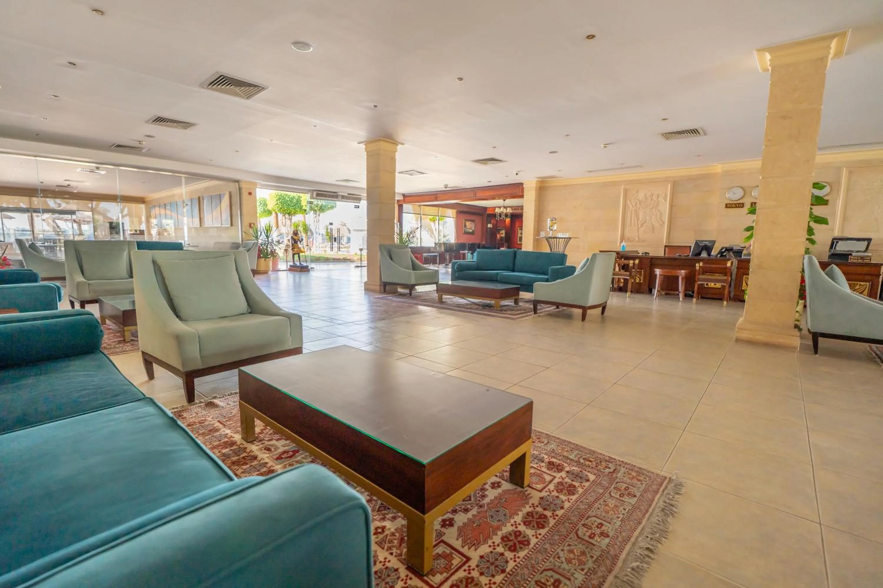 Lobby or reception in Jolie Ville Hotel & Spa Kings Island Luxor