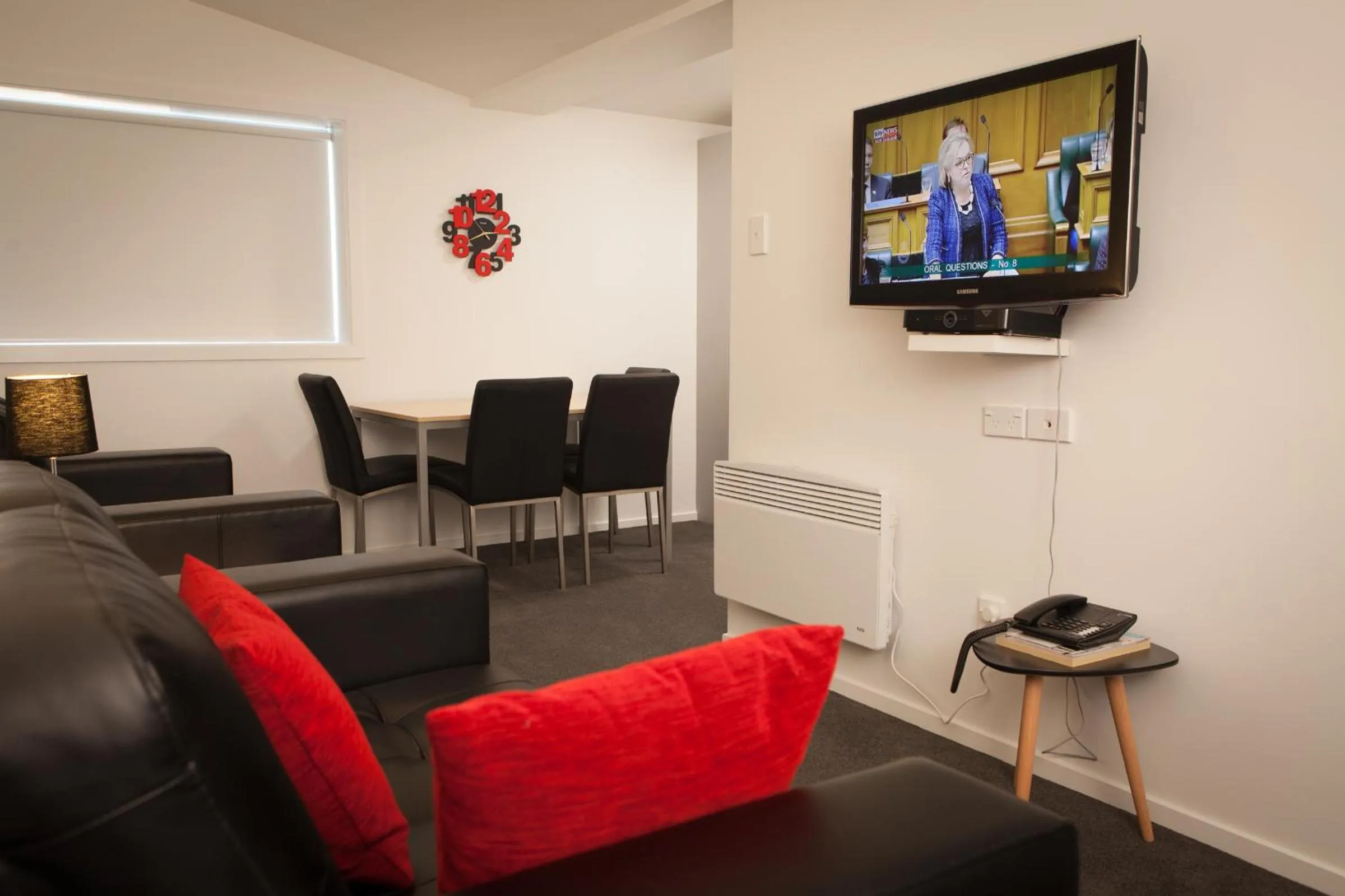 Living room in 538 Great King Motel