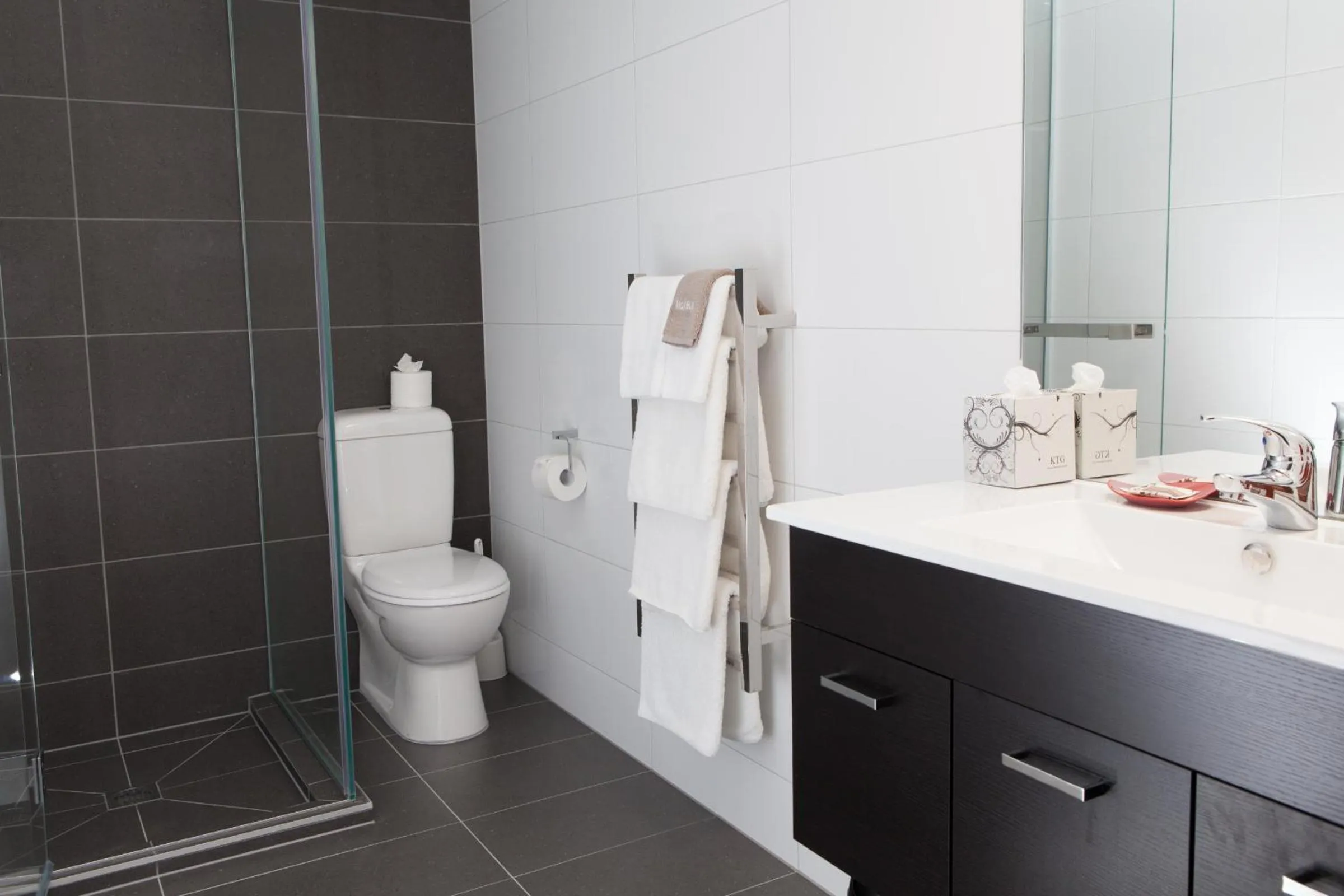 Bathroom in 538 Great King Motel