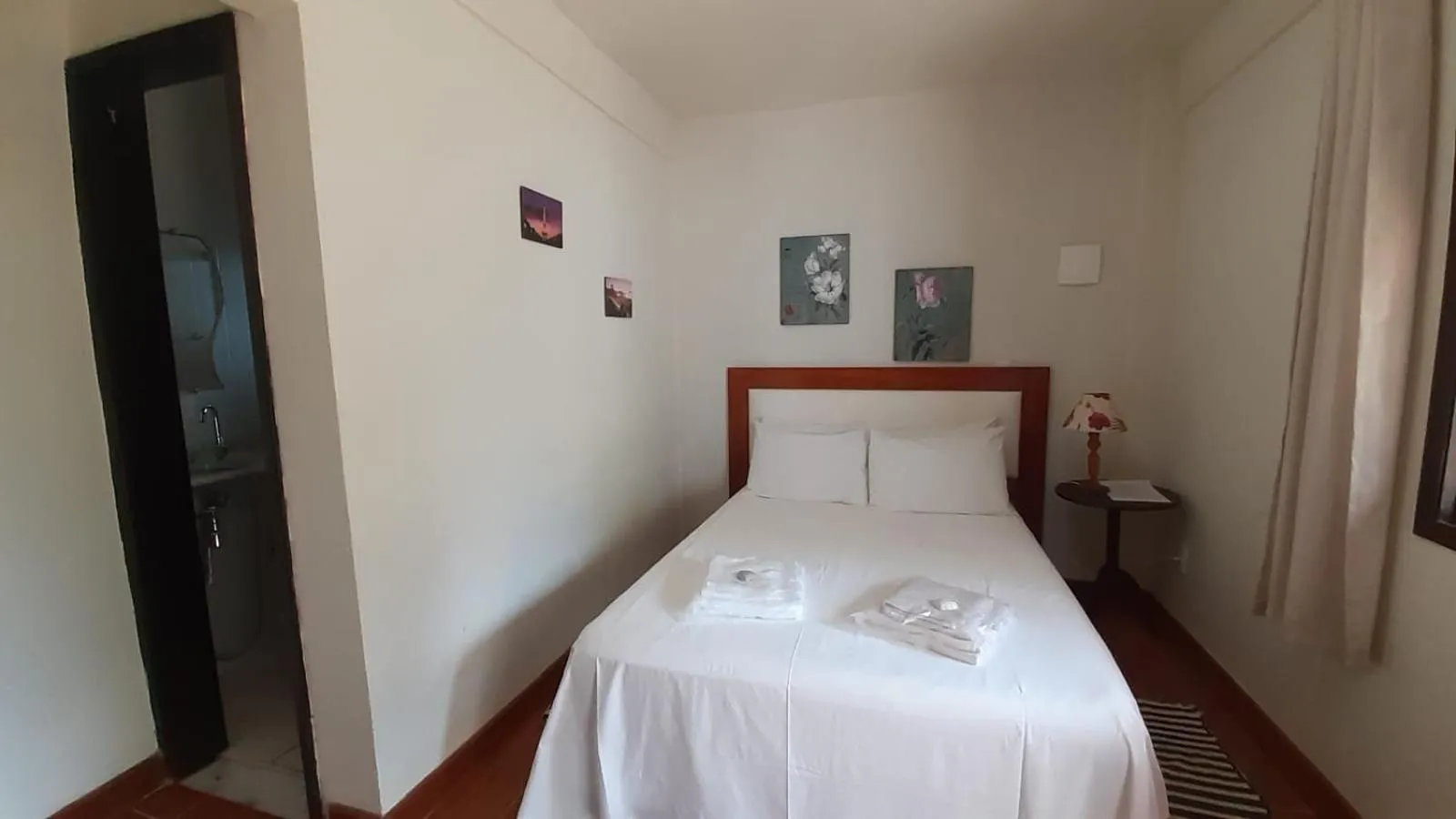 Bed in Pousada R.N.C. Nosso Paraíso