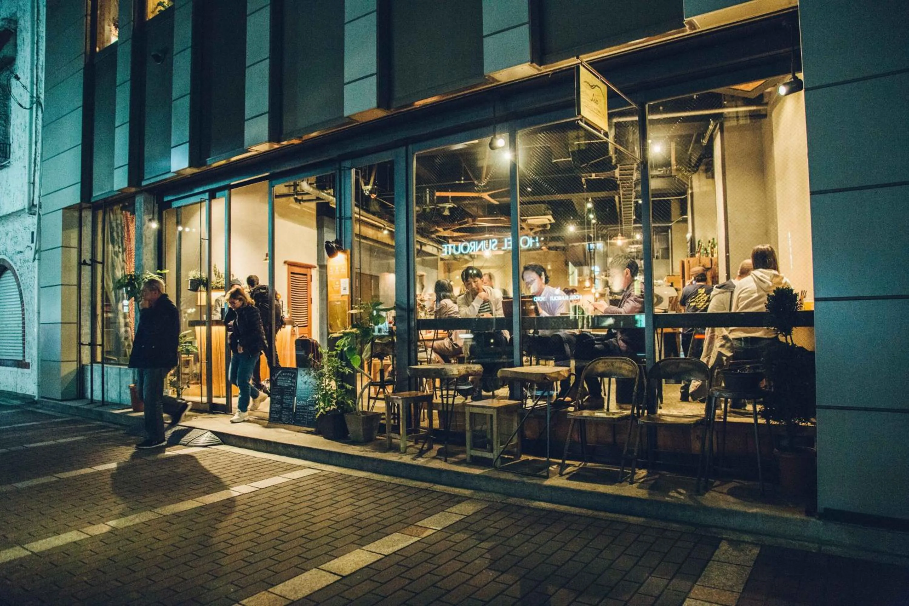 Facade/entrance in Len Kyoto Kawaramachi