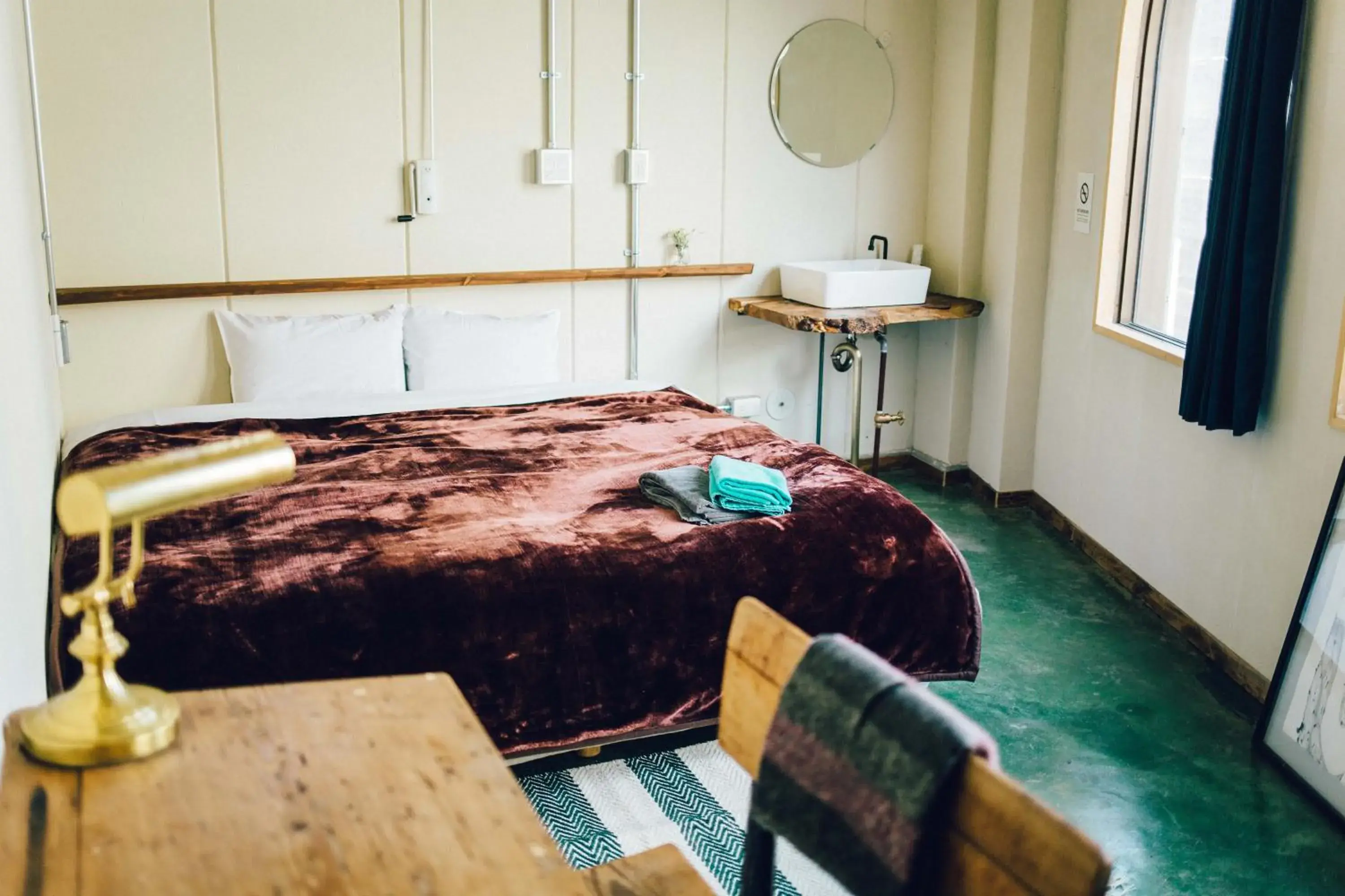 Double Room with One King Bed in Len Kyoto Kawaramachi Double Room with One King Bed in Len Kyoto Kawaramachi