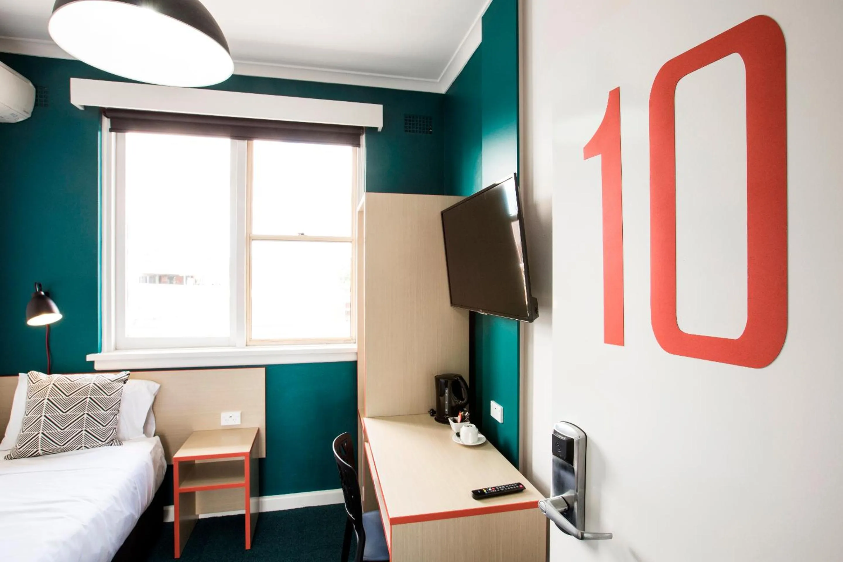 Decorative detail, Bed in Greenacre Hotel