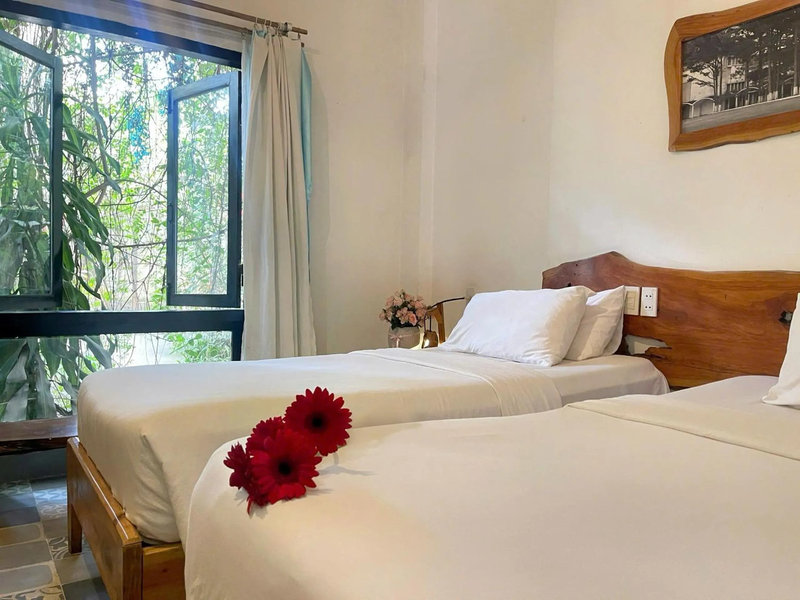 Bed in Stop and Go Boutique Hotel