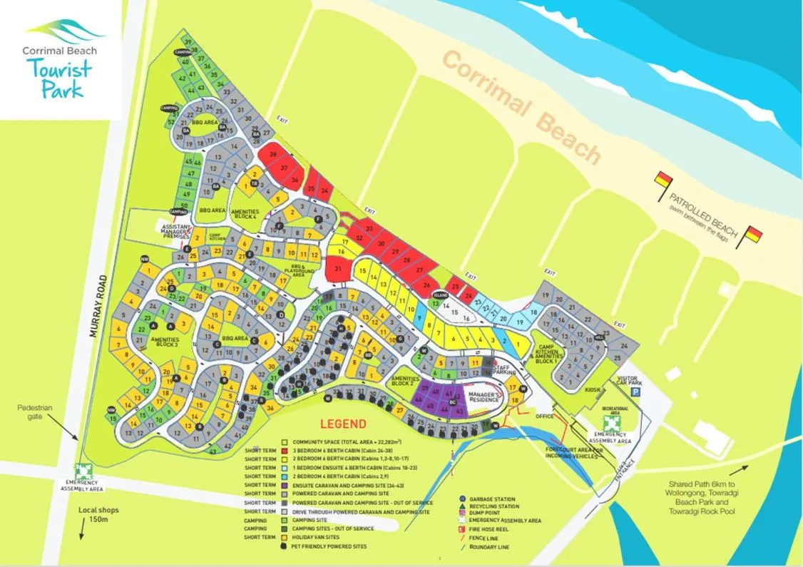 Corrimal Beach Tourist Park