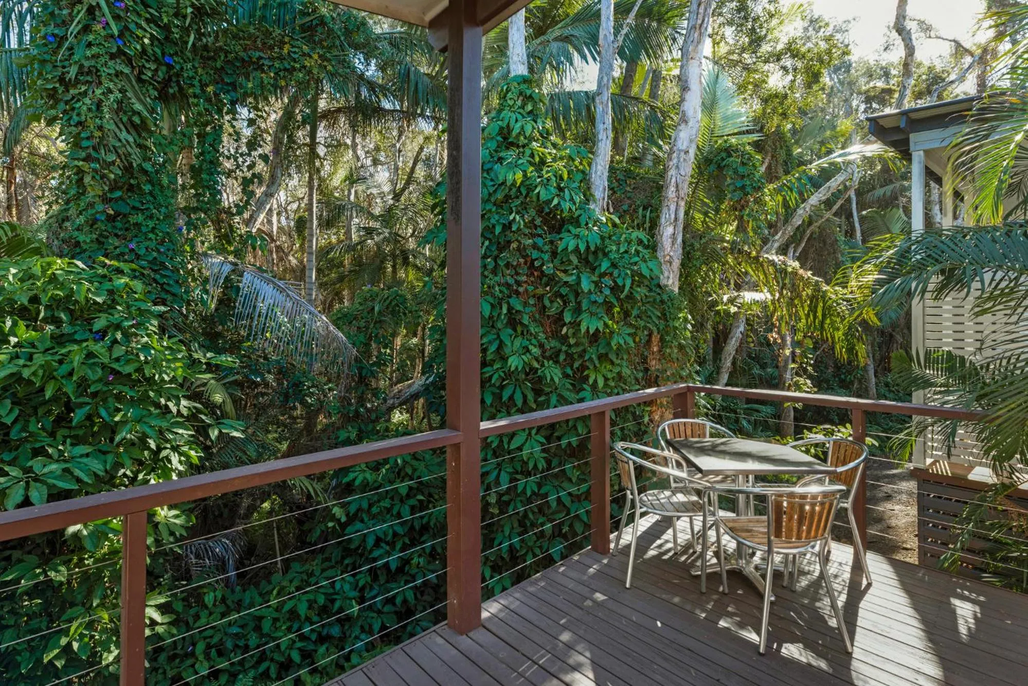Patio in Discovery Parks - Emerald Beach