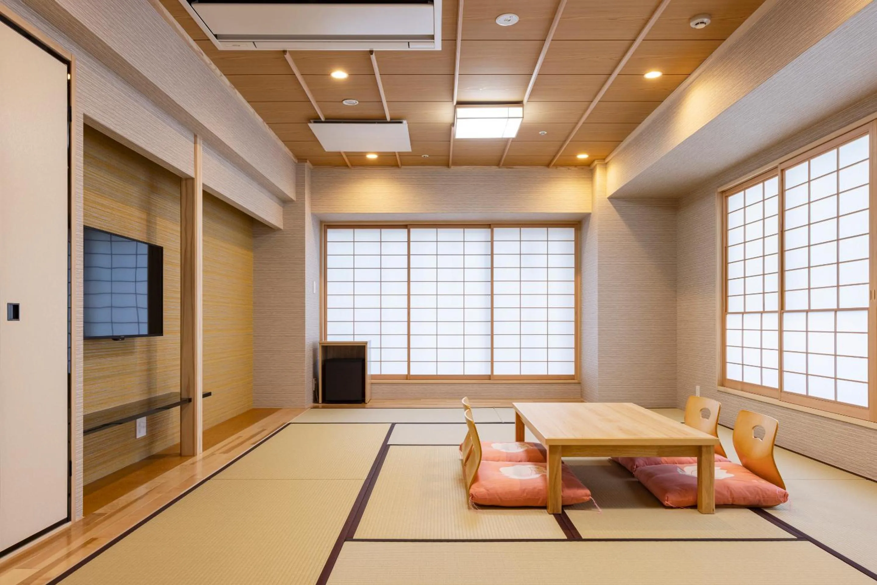 Photo of the whole room in Ryokan Ginkaku Kyoto