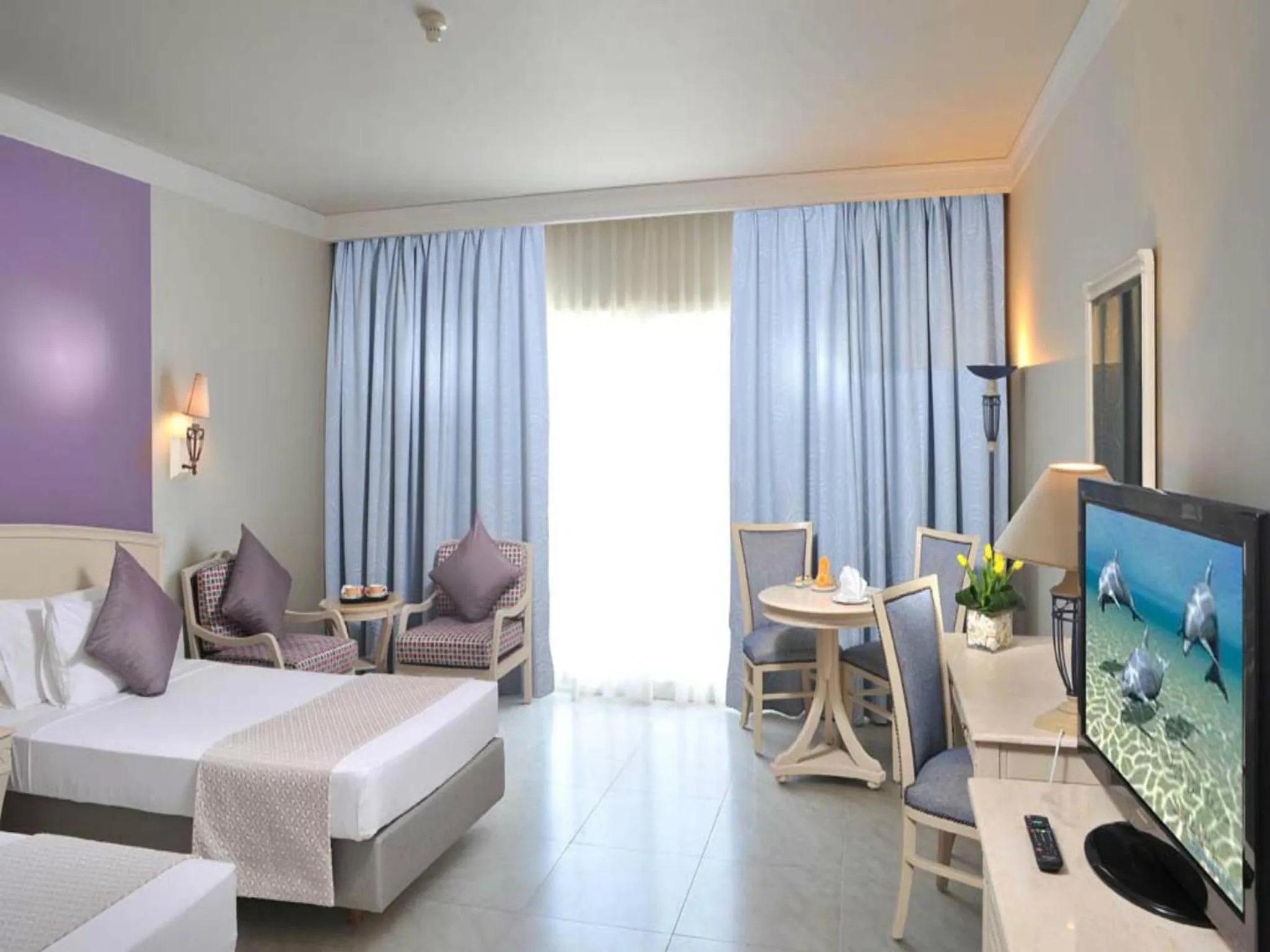 TV and multimedia, Bed in Concorde El Salam Sharm El Sheikh Front Hotel