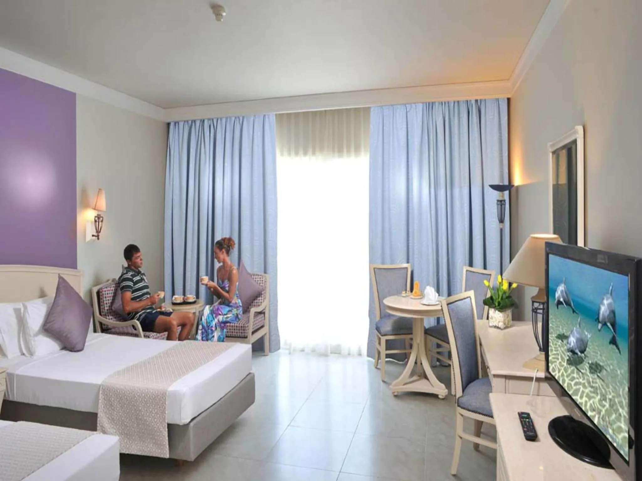 Bedroom in Concorde El Salam Sharm El Sheikh Front Hotel