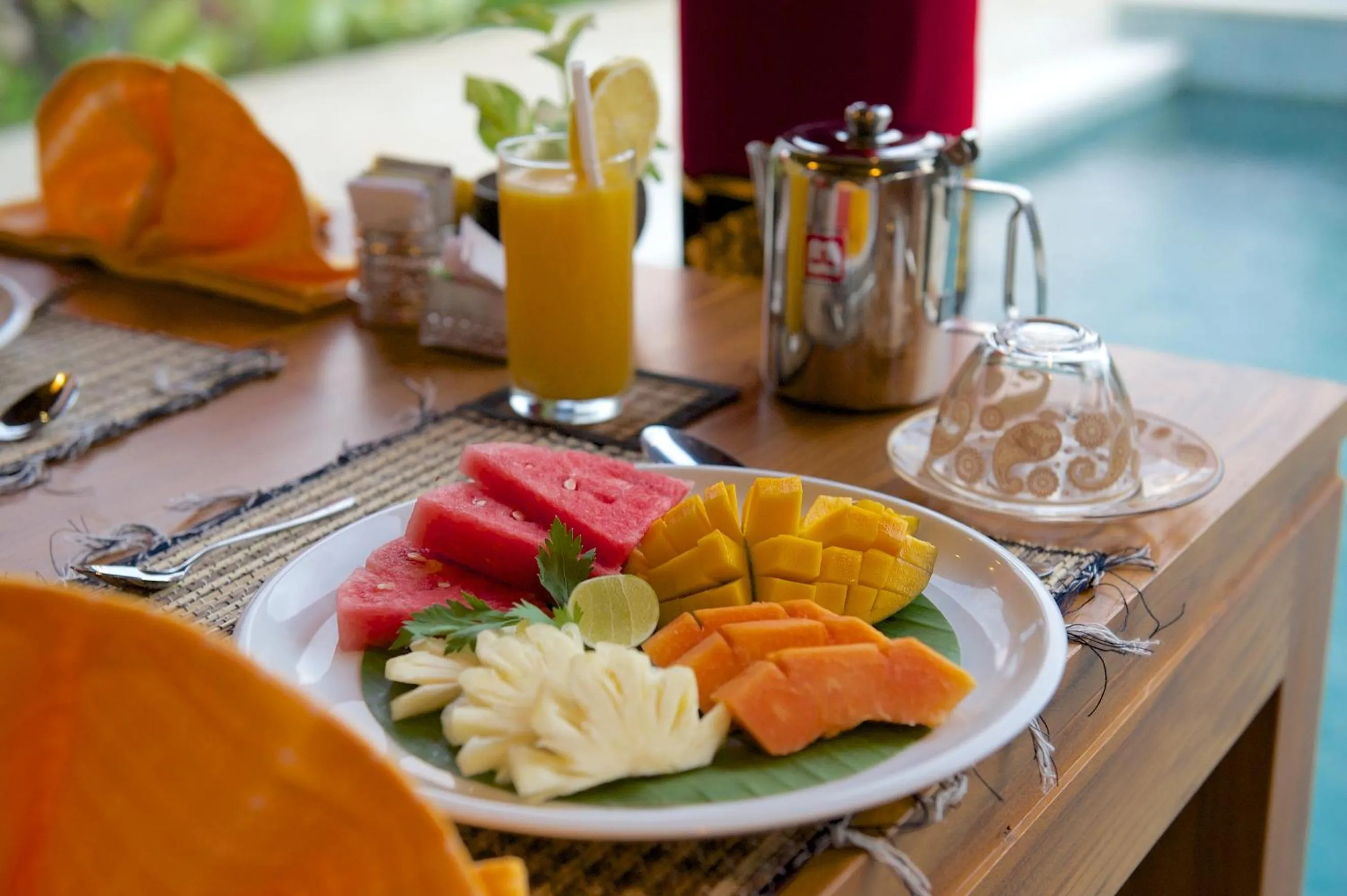 Breakfast in Saka Village Resort Ubud