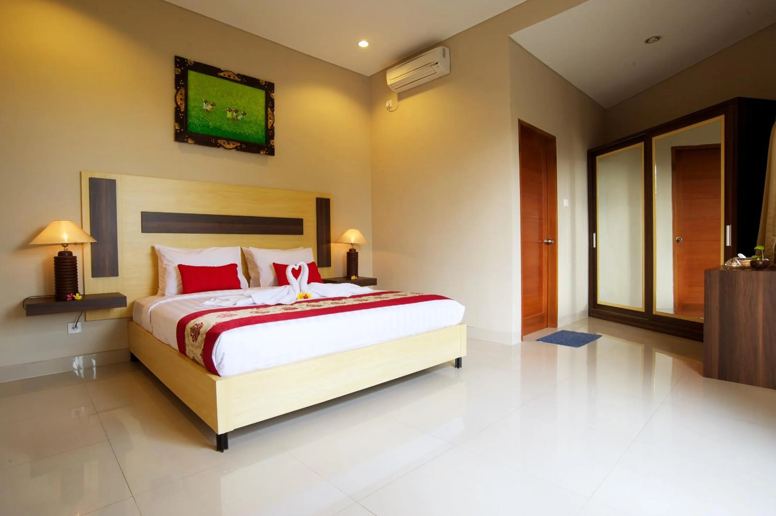 TV and multimedia, Bed in Saka Village Resort Ubud