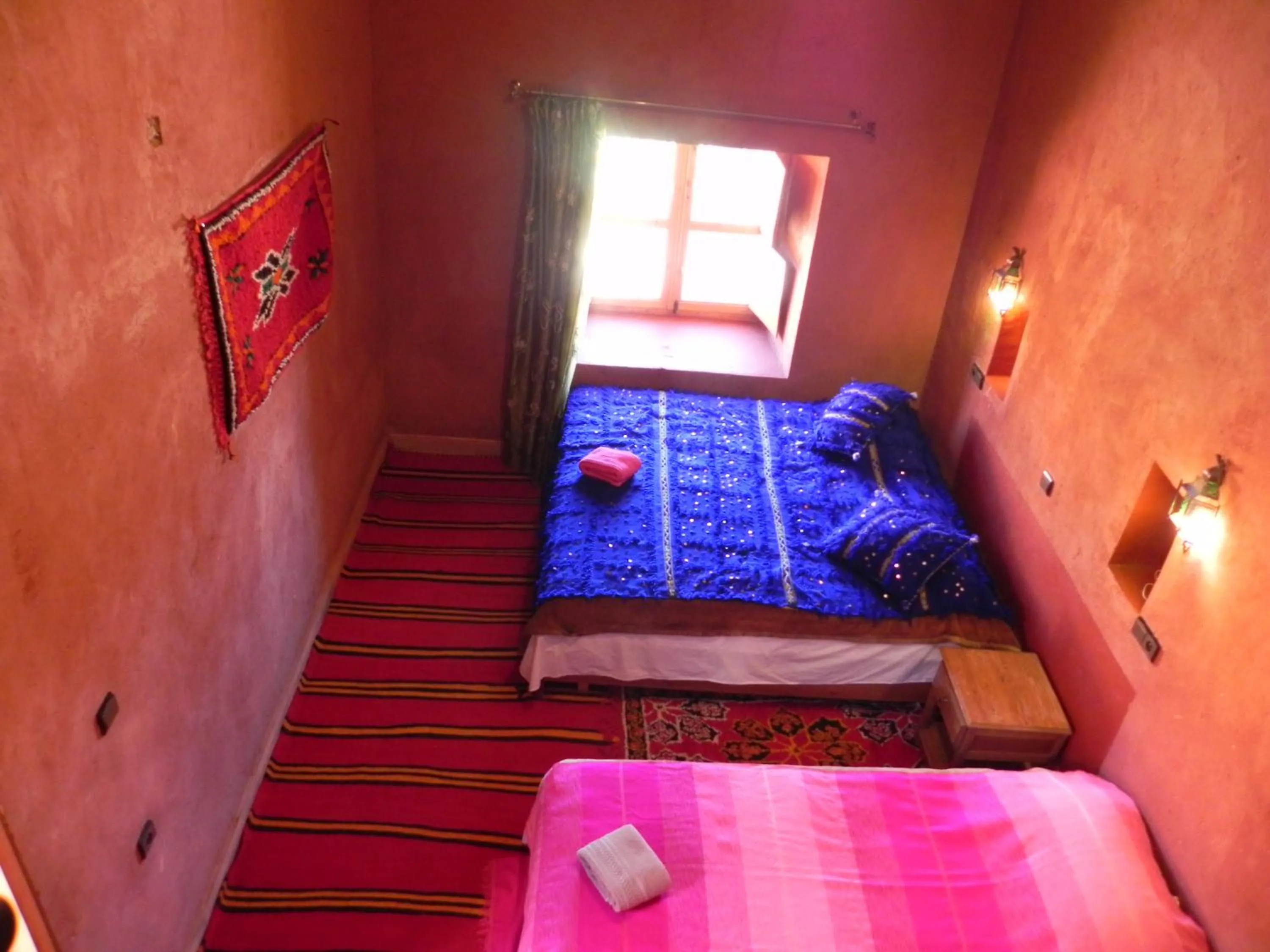 Bed in Kasbah Petit Nomade