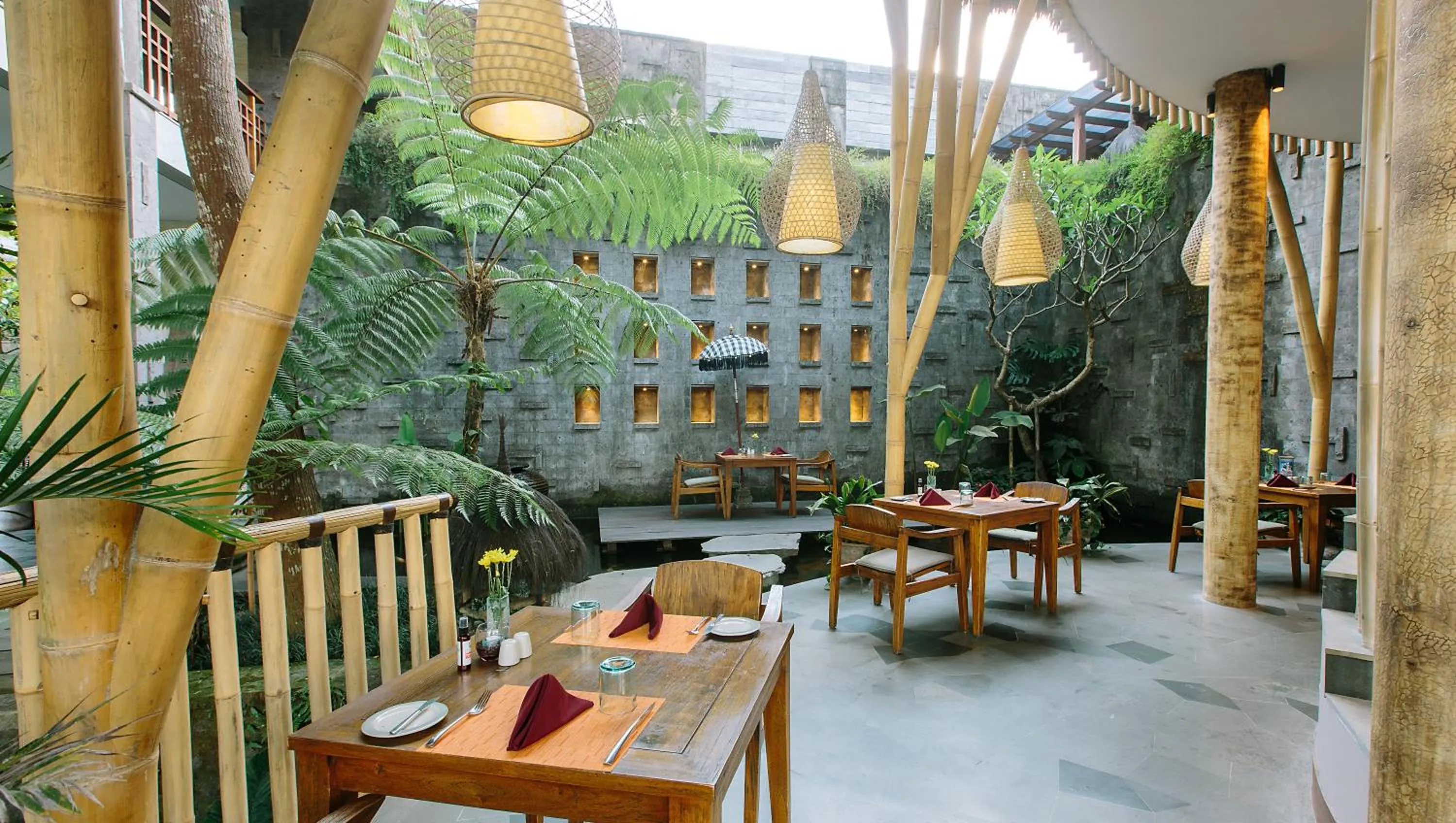 Balcony/Terrace in Tejaprana Resort & Spa