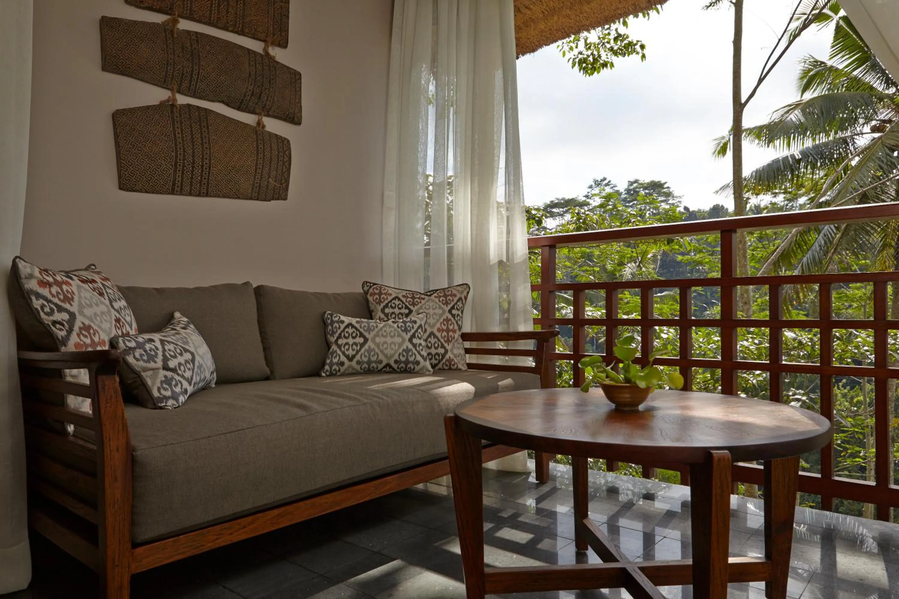 Balcony/Terrace in Tejaprana Resort & Spa