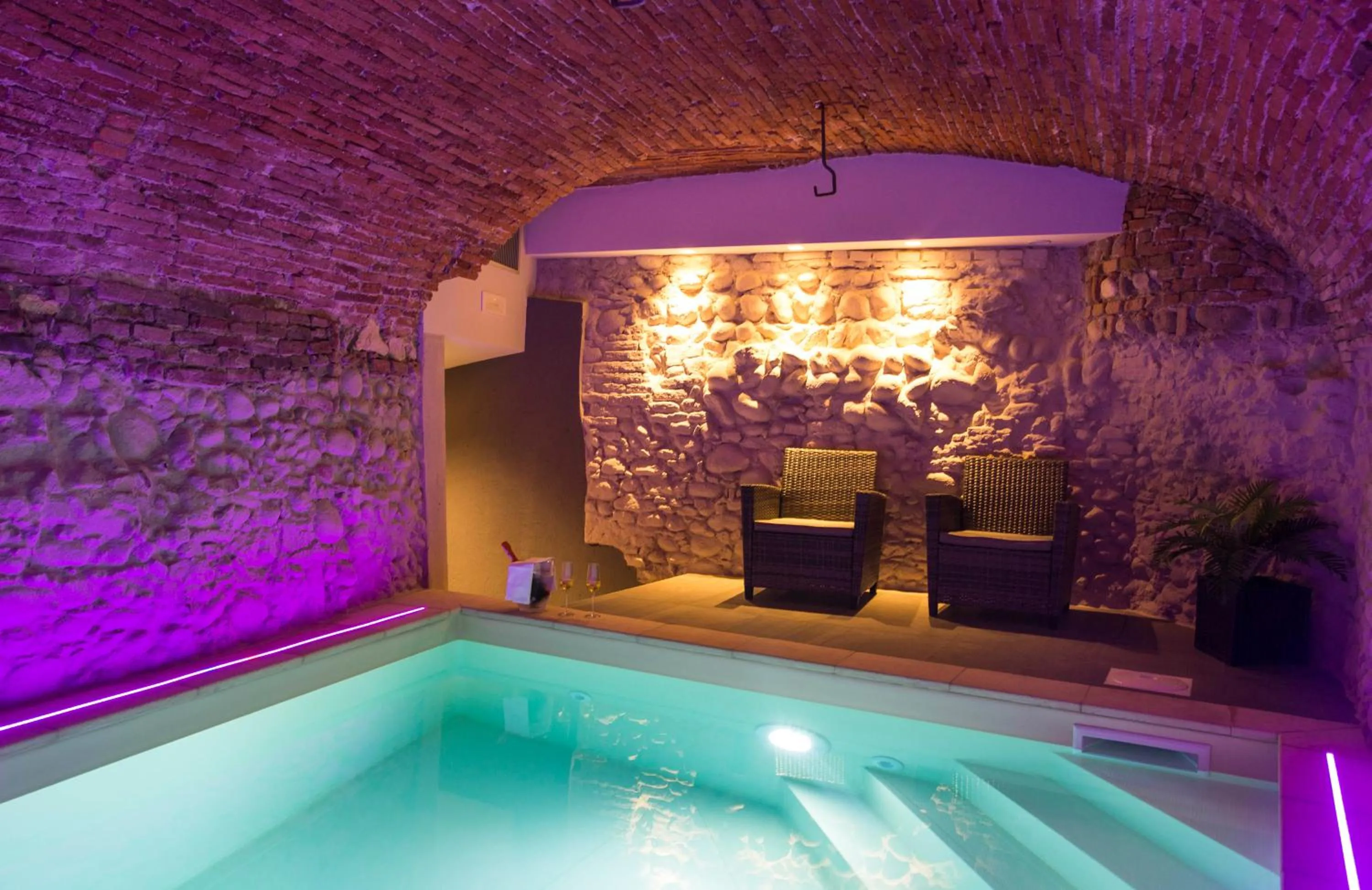 Hot Tub in Locanda al Vescovo & SPA