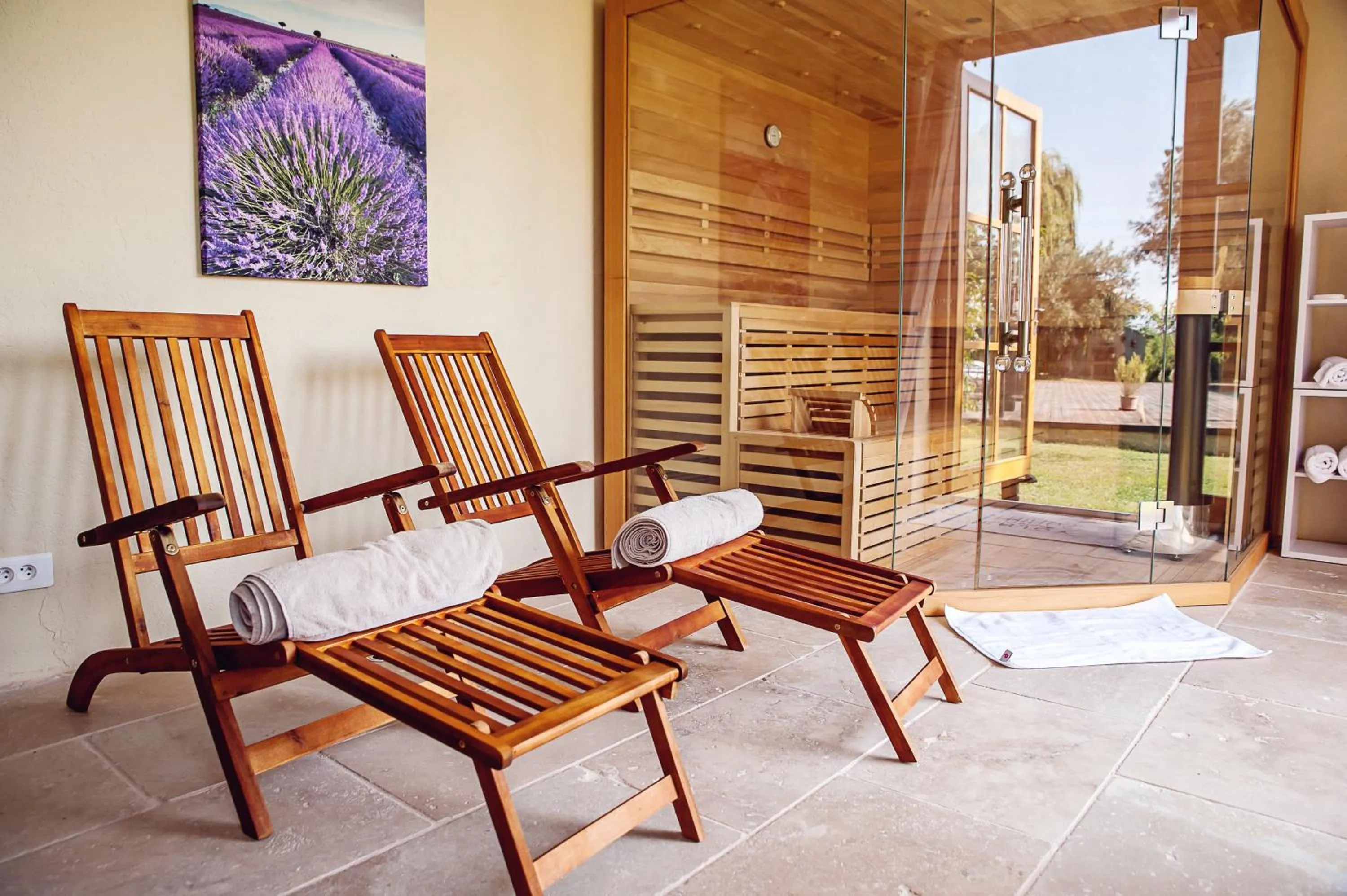 Sauna in Les Champs de Provence